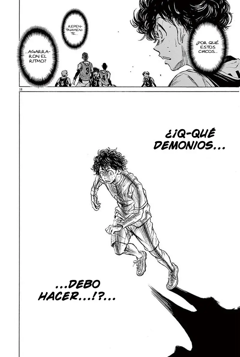 Ao ashi capítulo 32, página 19