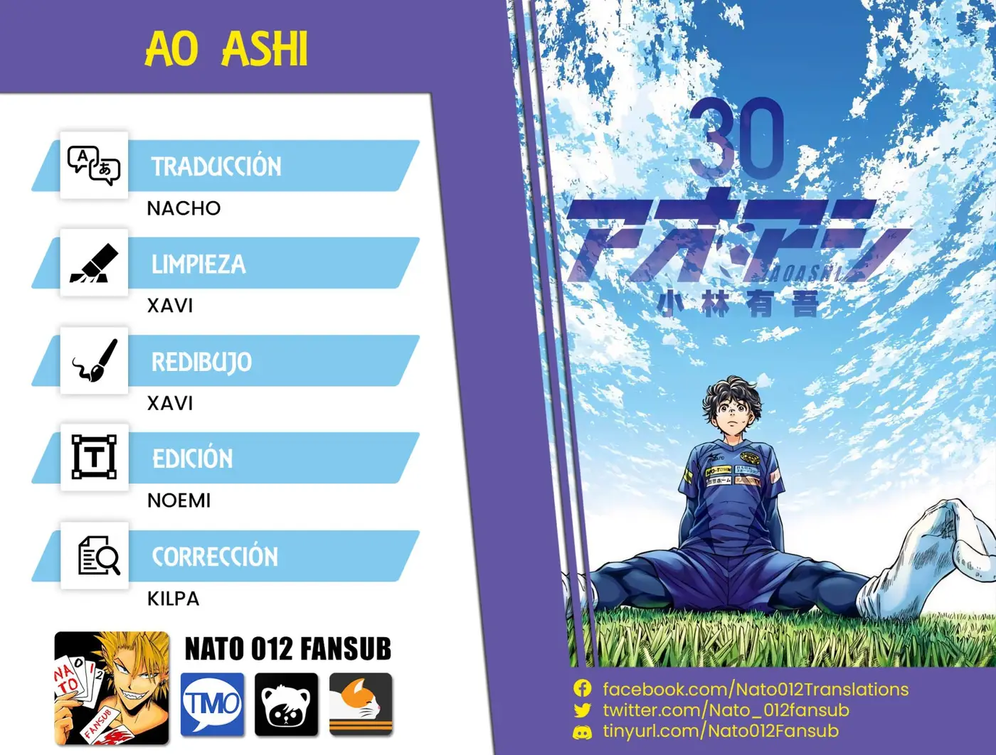 Ao ashi capítulo 320, página 1