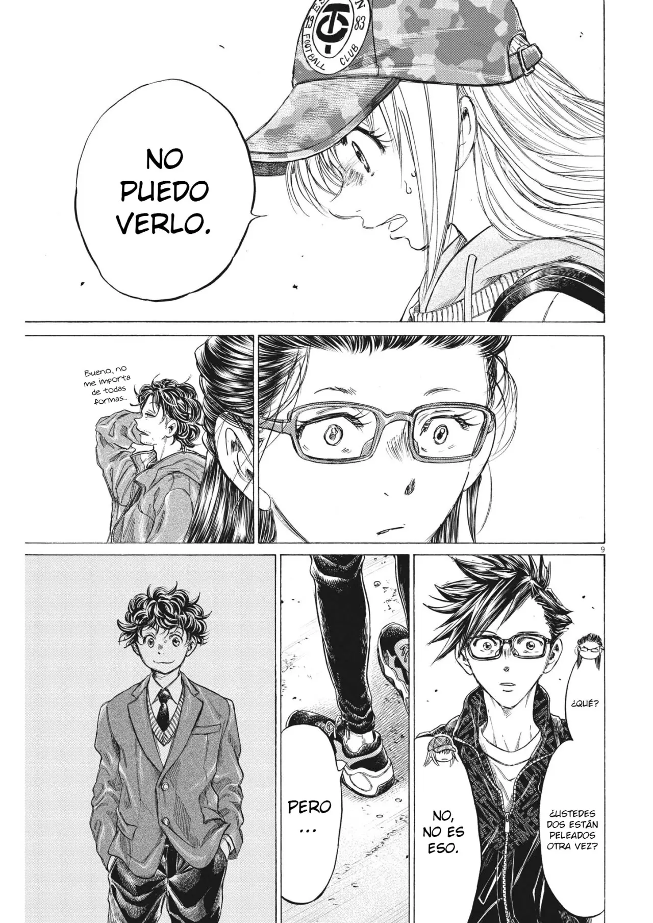 Ao ashi capítulo 320, página 10
