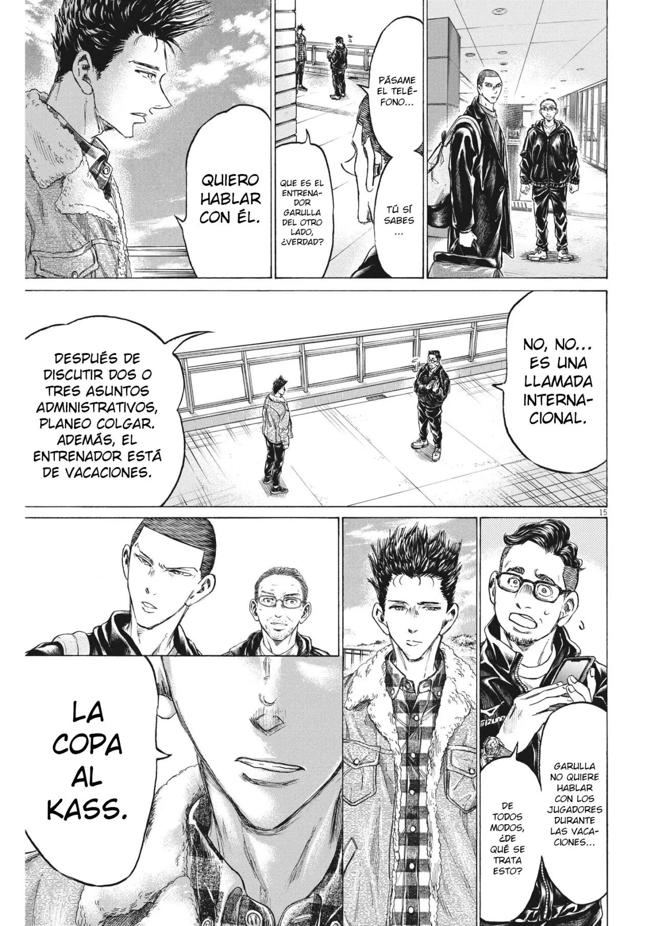Ao ashi capítulo 320, página 16