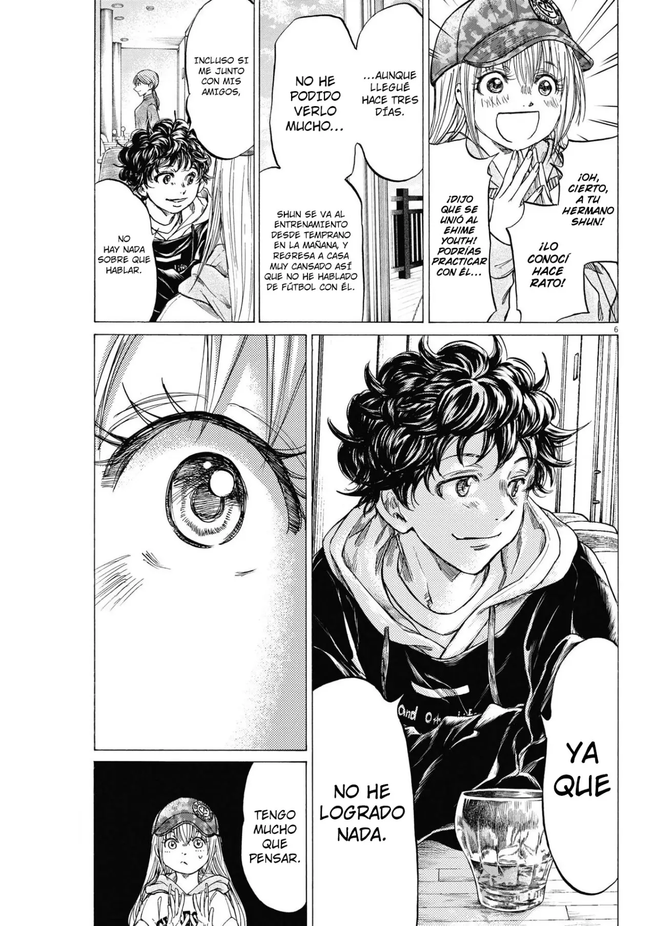 Ao ashi capítulo 321, página 7