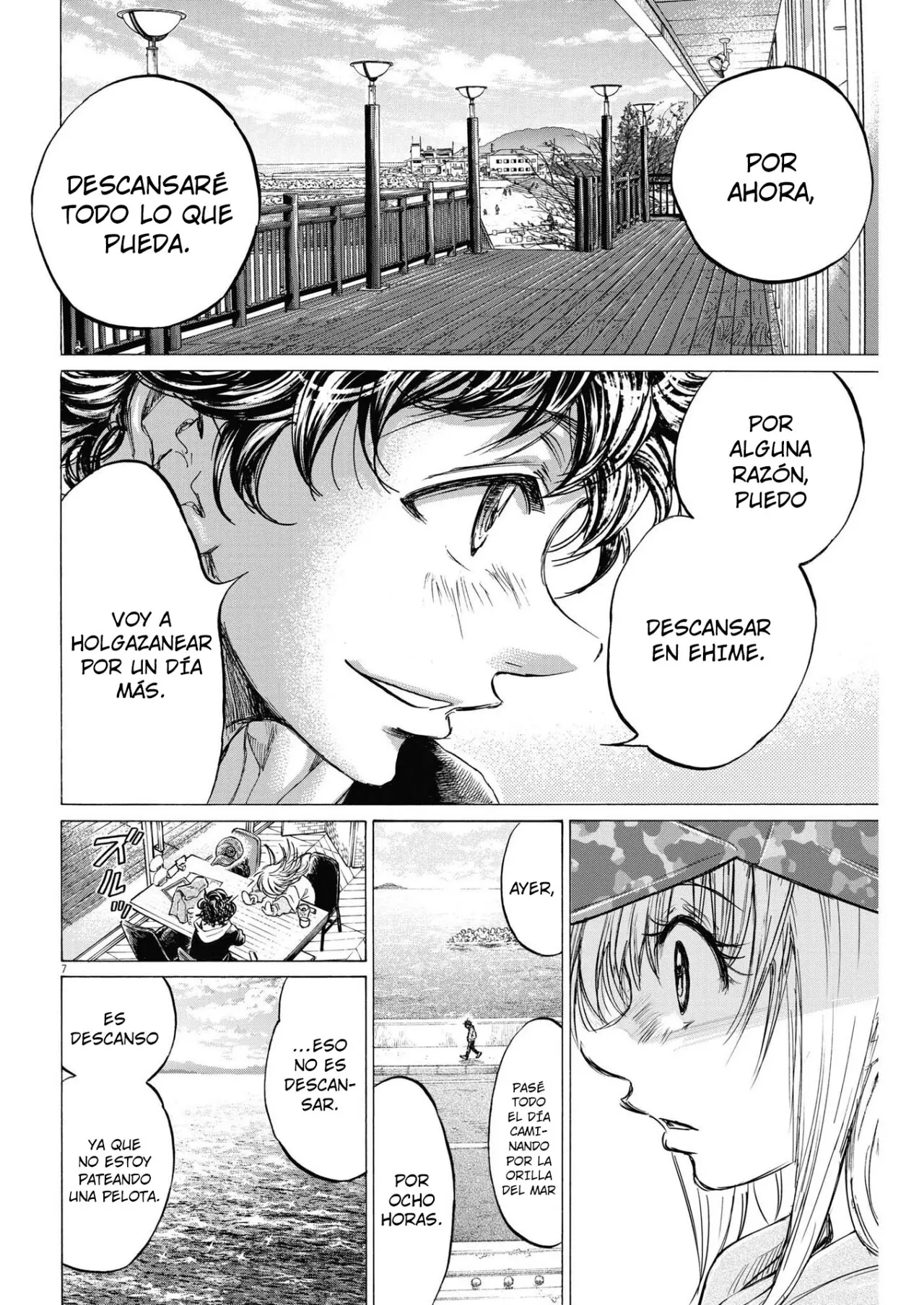 Ao ashi capítulo 321, página 8