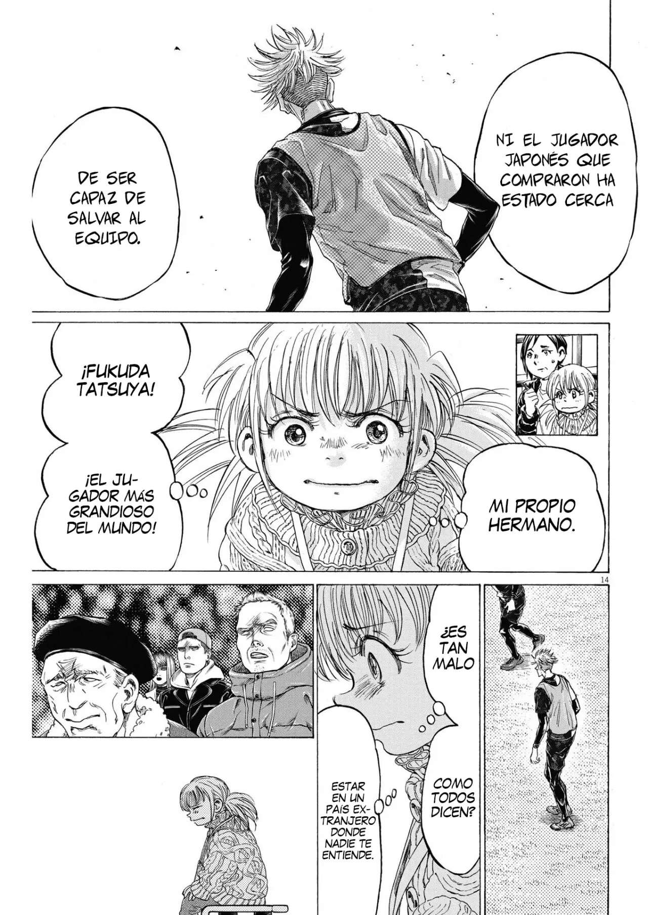 Ao ashi capítulo 321, página 15