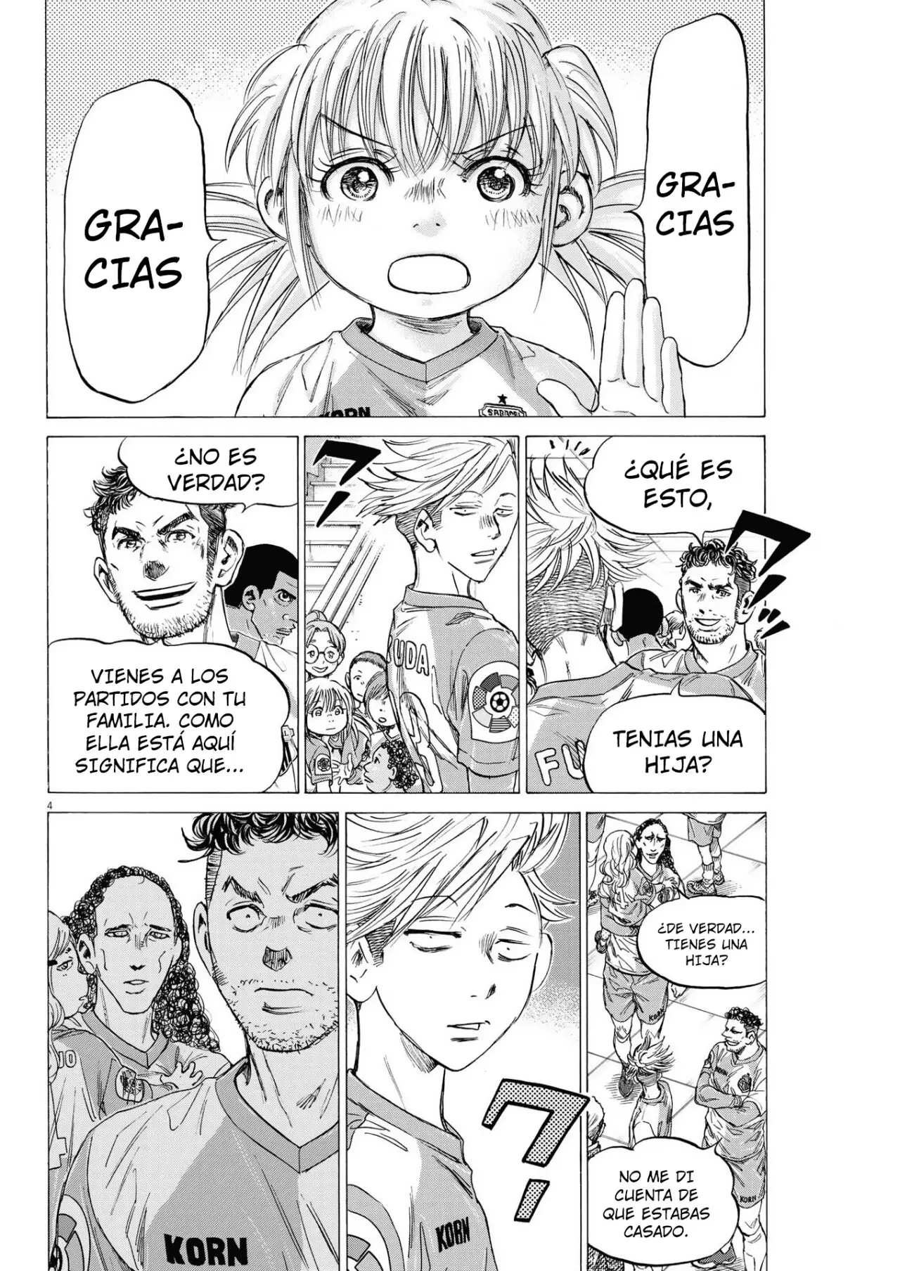 Ao ashi capítulo 322, página 6