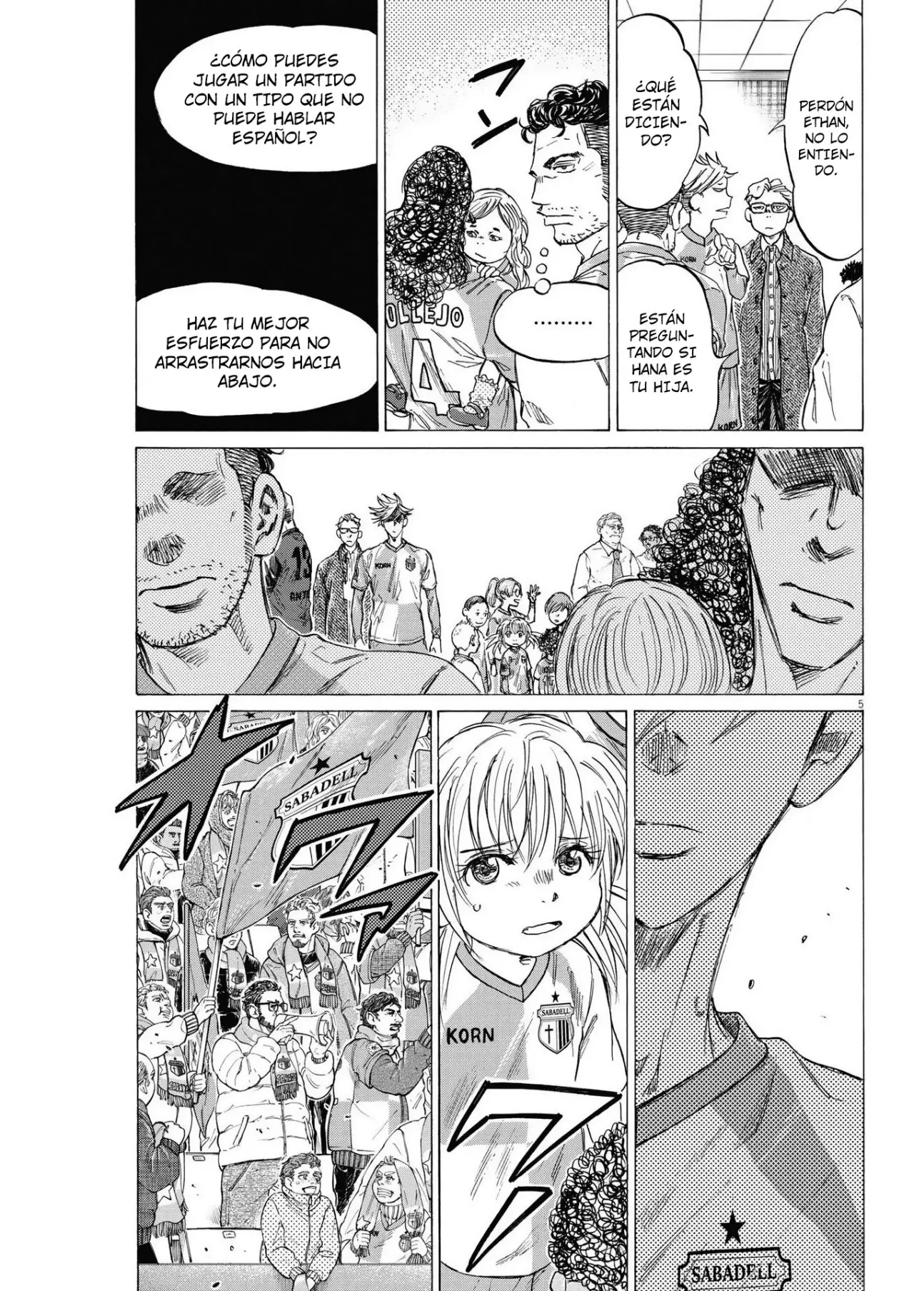Ao ashi capítulo 322, página 7