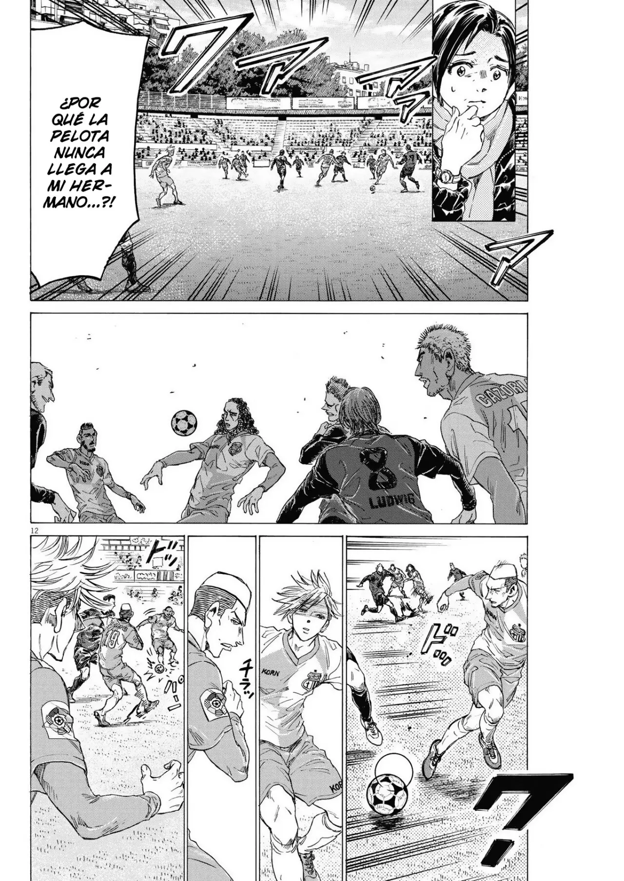Ao ashi capítulo 322, página 14