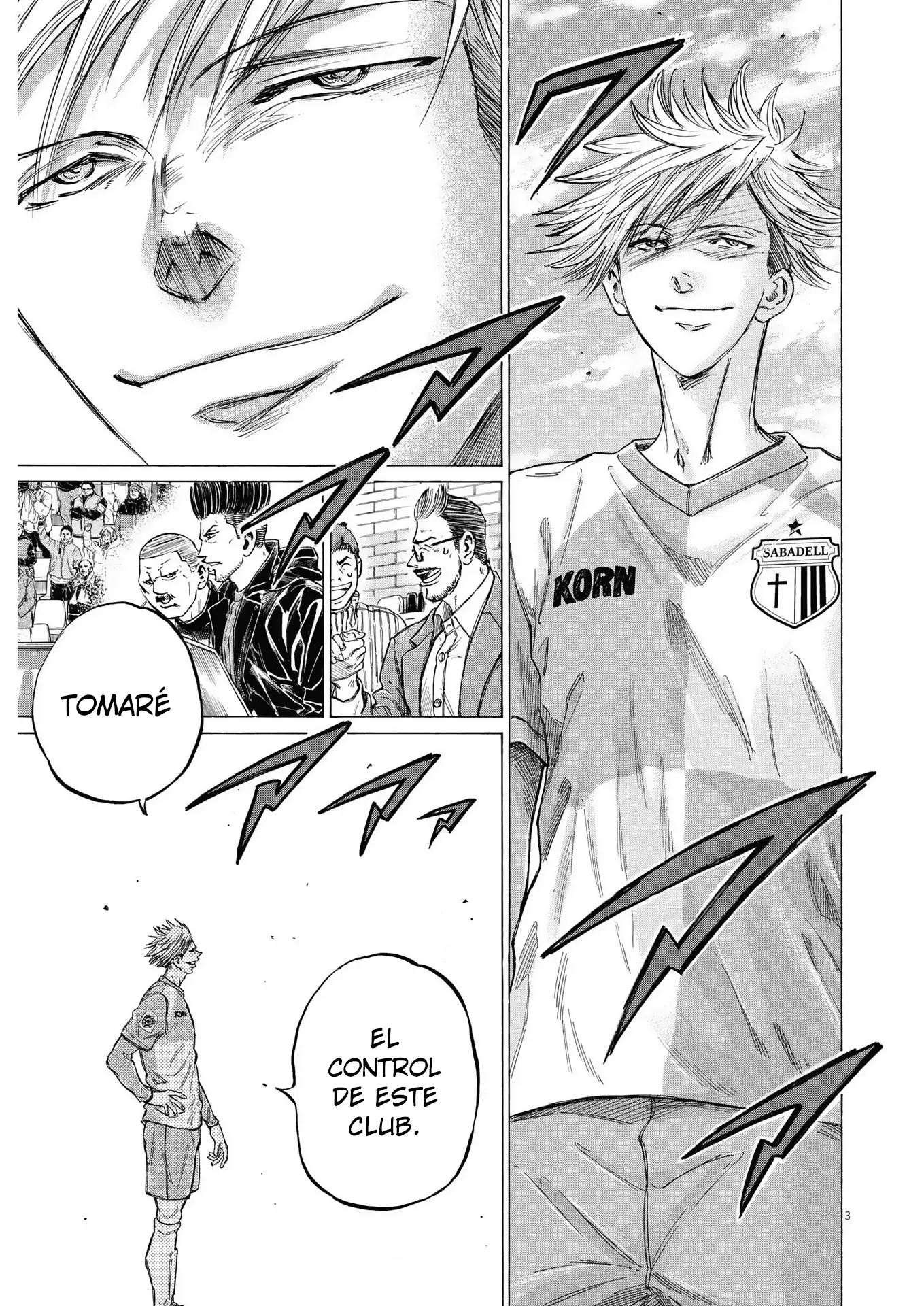Ao ashi capítulo 323, página 4