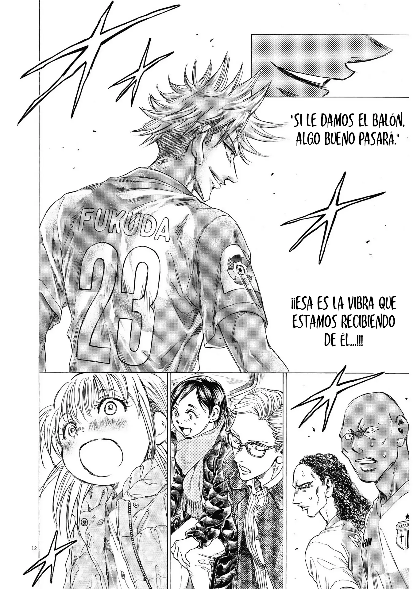 Ao ashi capítulo 323, página 13