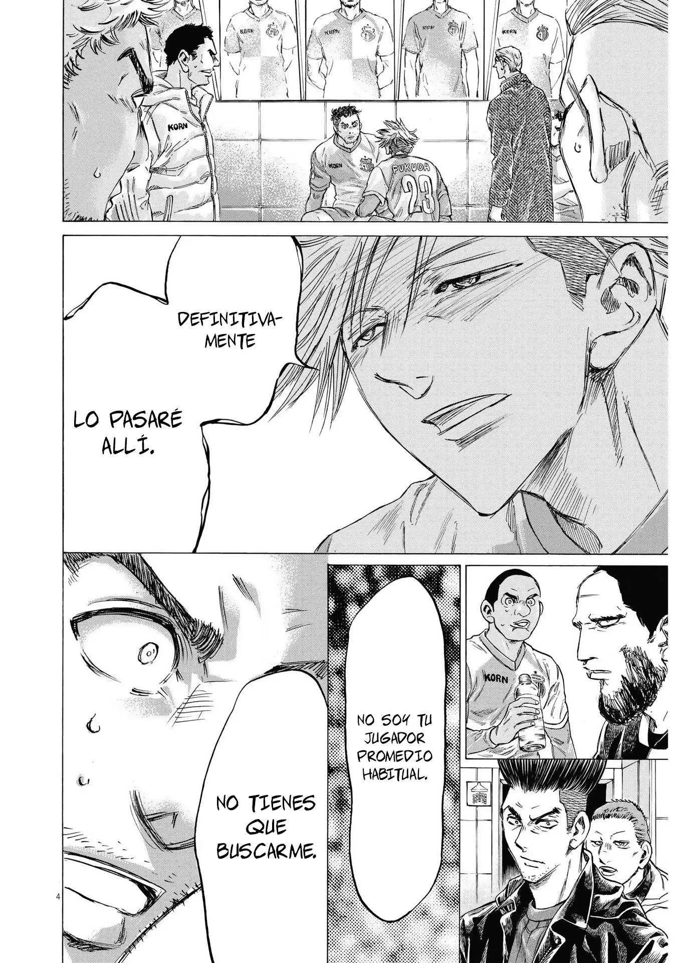 Ao ashi capítulo 324, página 5