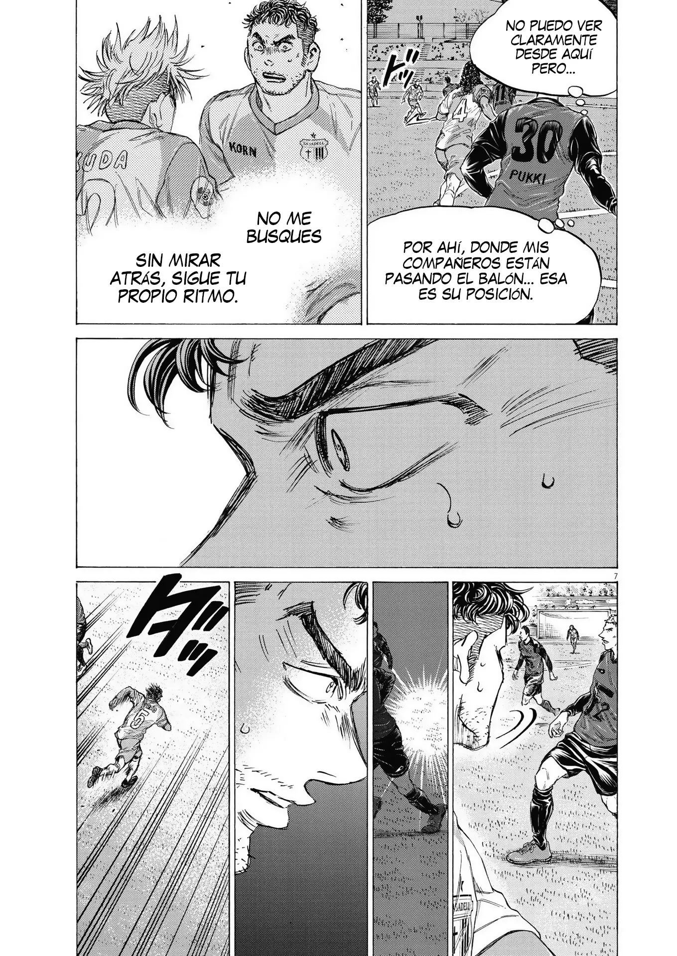 Ao ashi capítulo 324, página 8