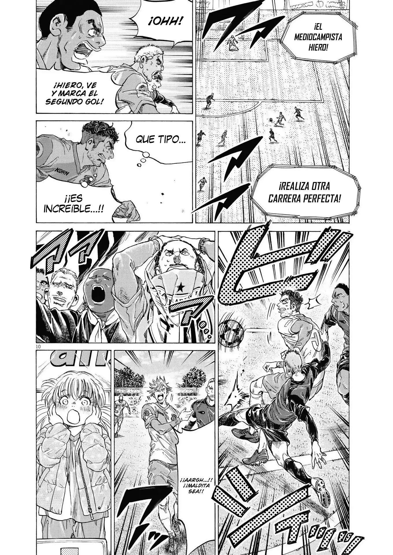 Ao ashi capítulo 324, página 11