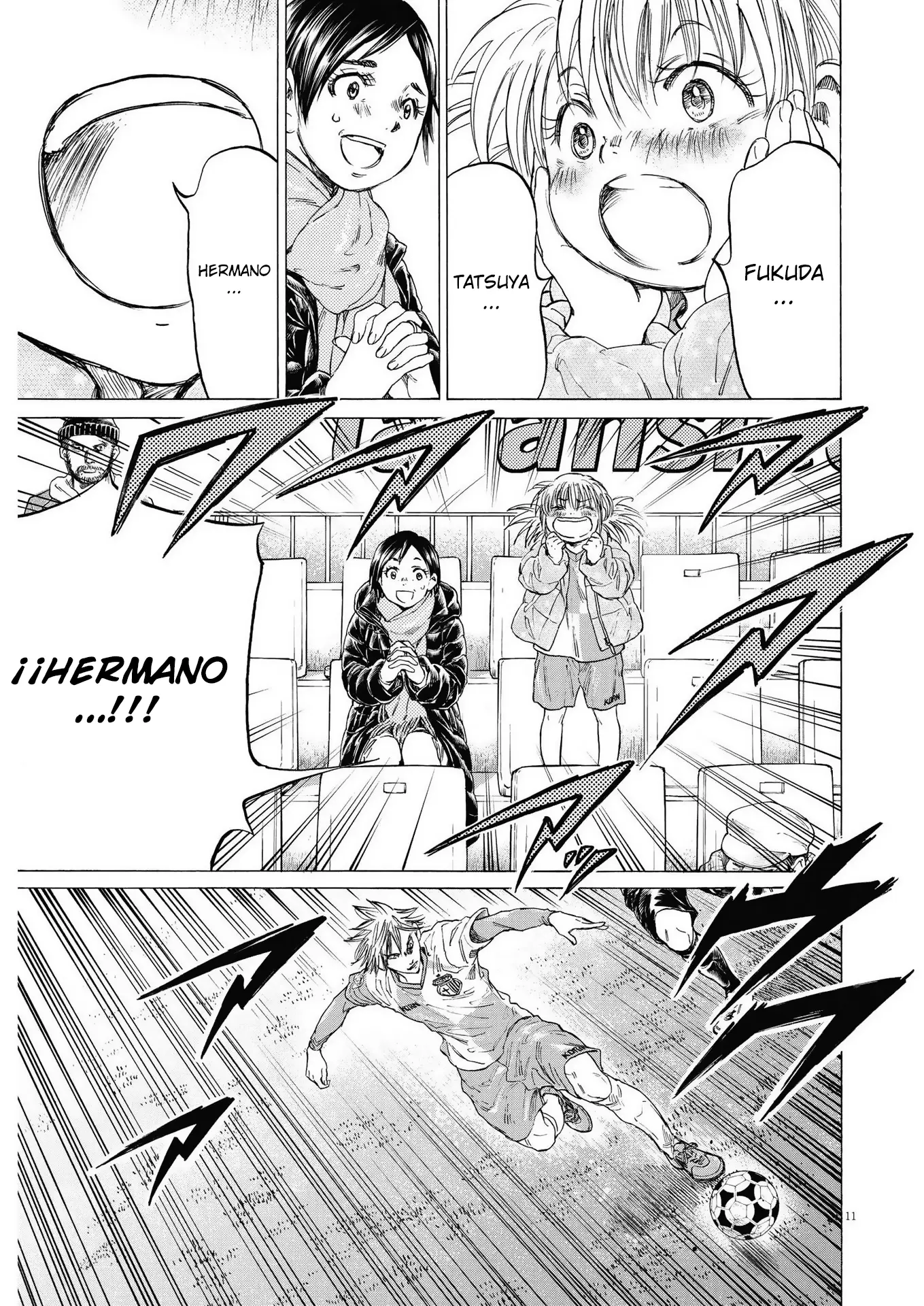 Ao ashi capítulo 324, página 12