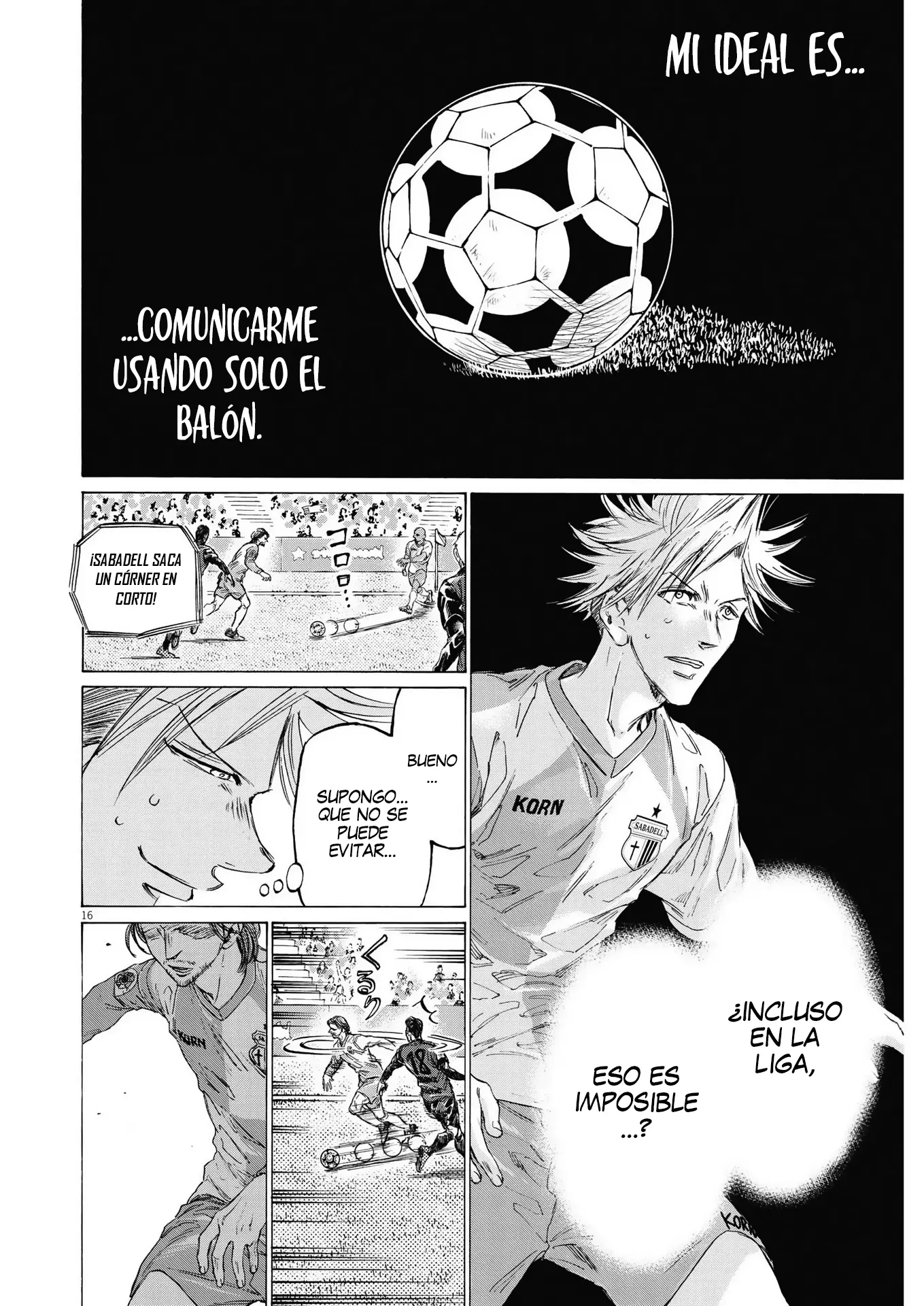 Ao ashi capítulo 324, página 17