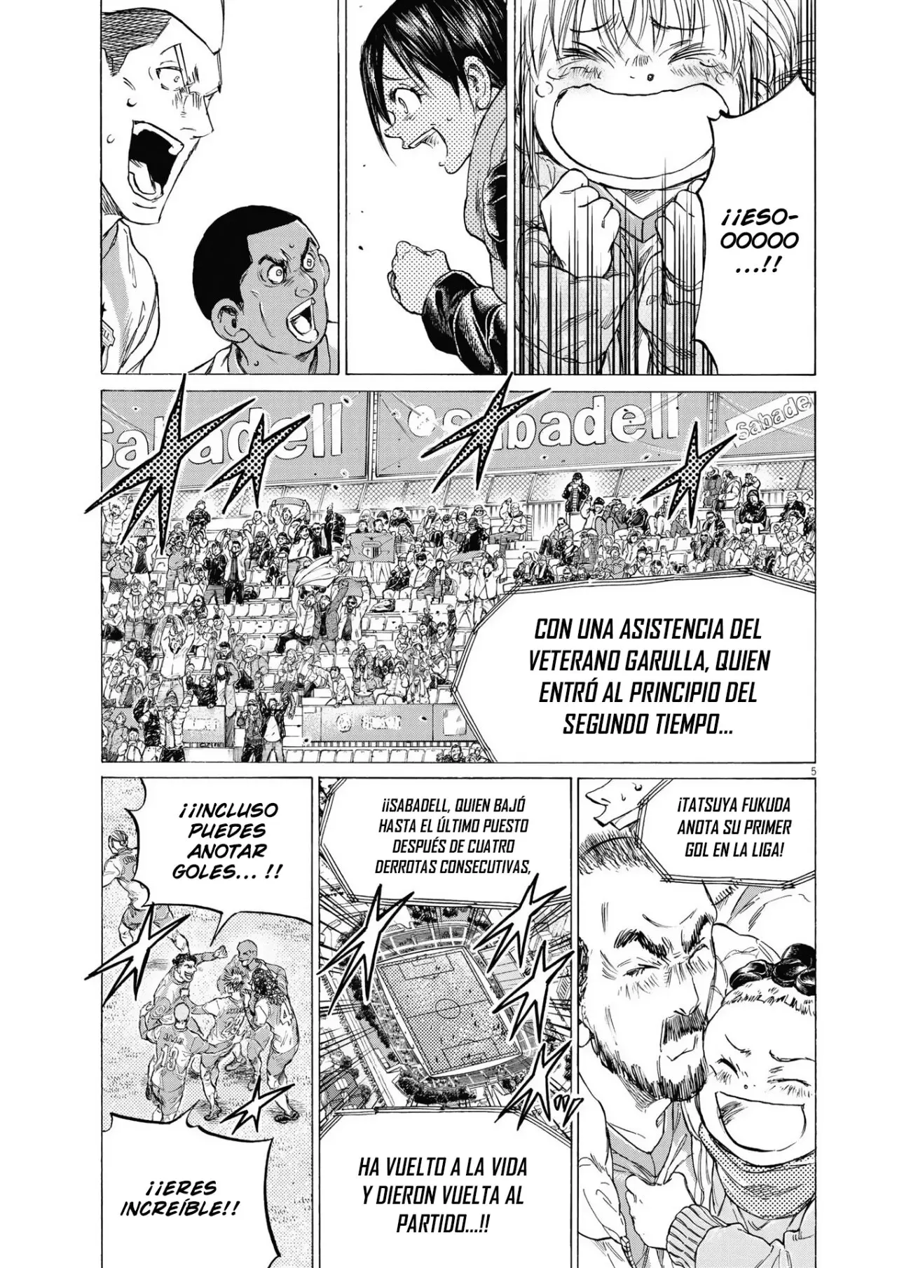 Ao ashi capítulo 325, página 6