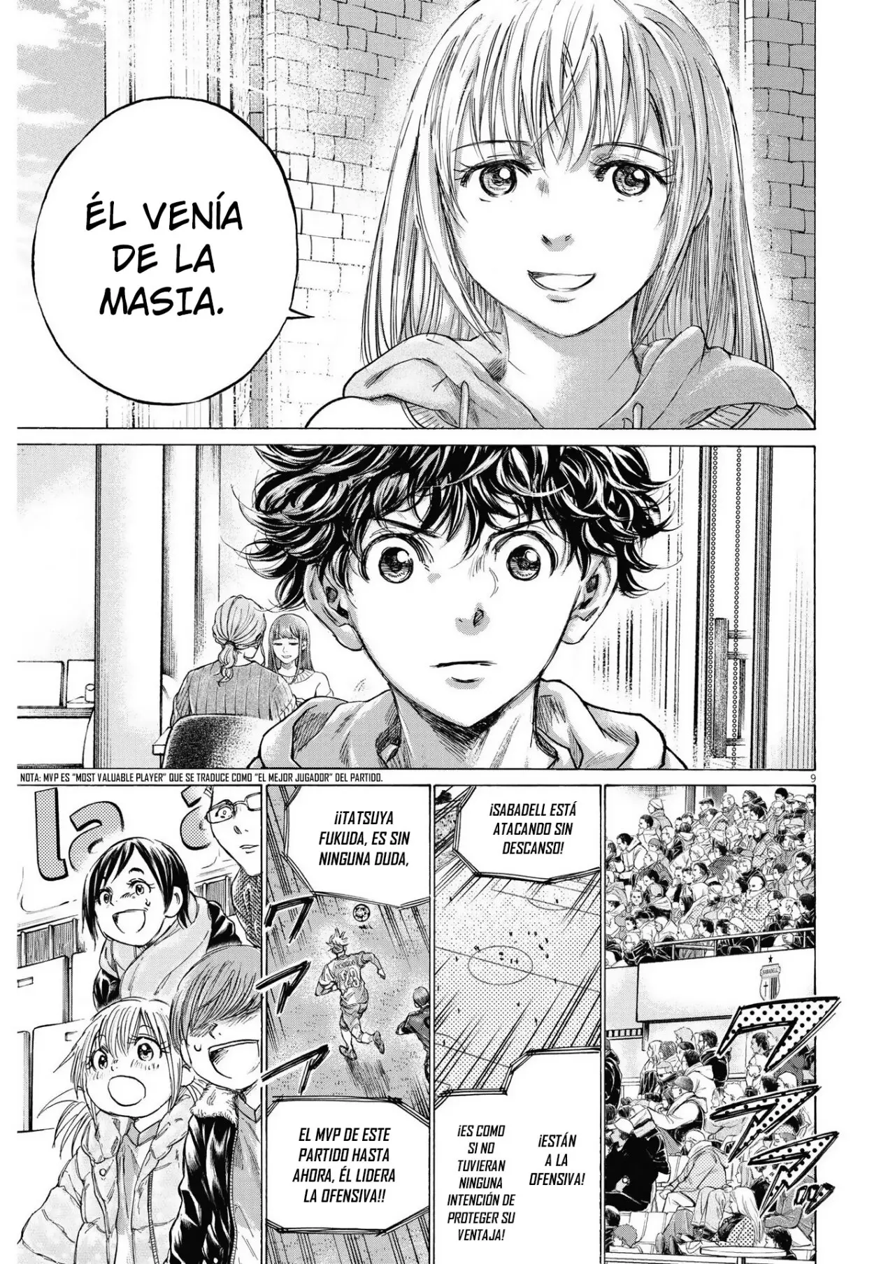 Ao ashi capítulo 325, página 10