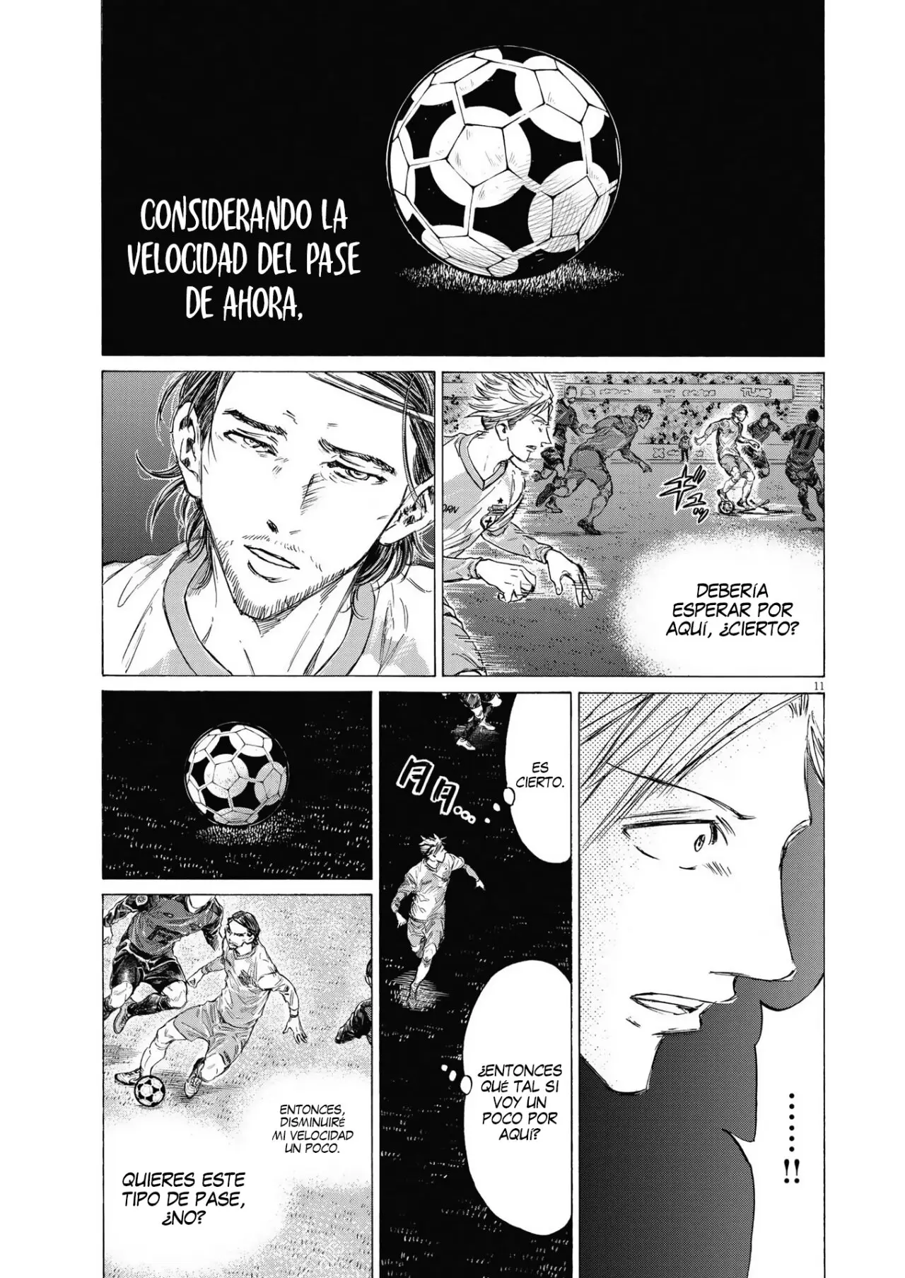 Ao ashi capítulo 325, página 12