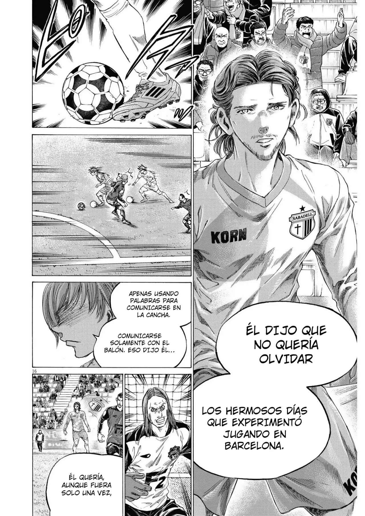 Ao ashi capítulo 325, página 17