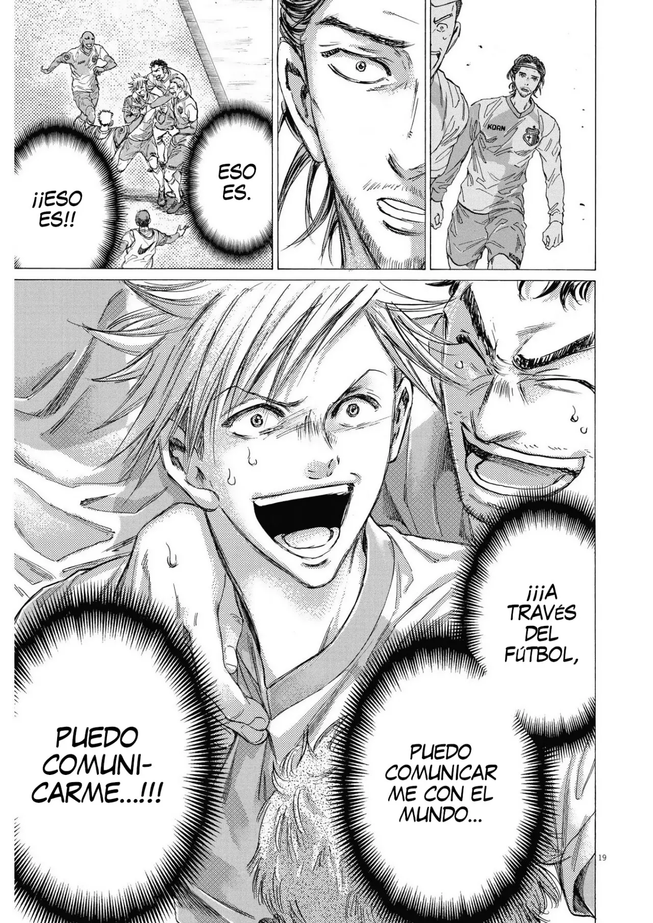 Ao ashi capítulo 325, página 20