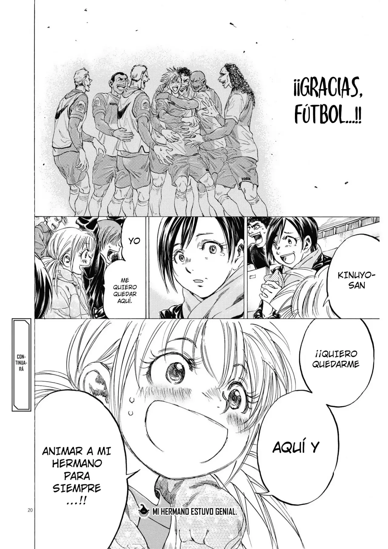 Ao ashi capítulo 325, página 21