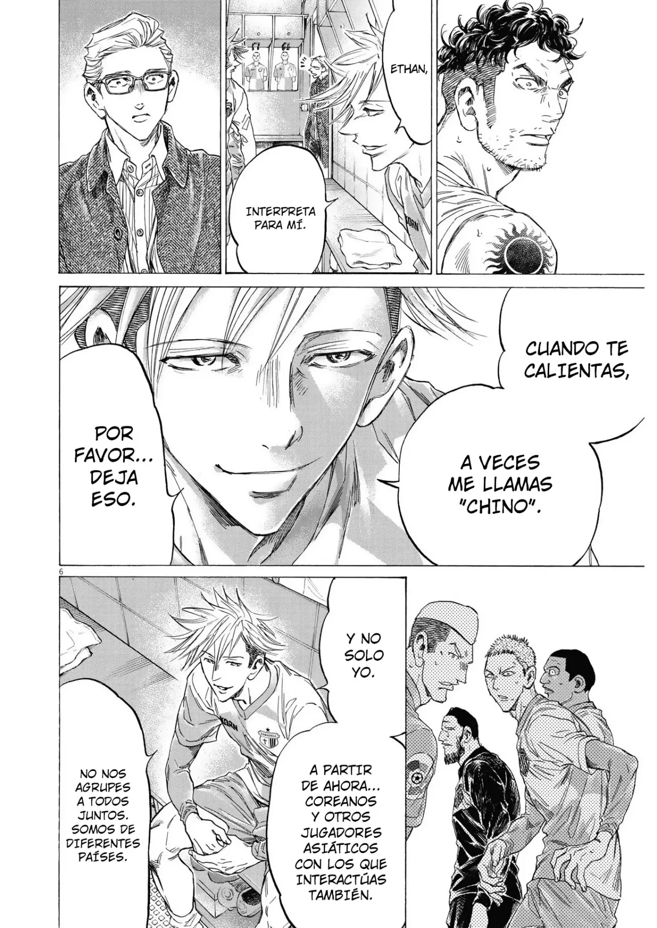 Ao ashi capítulo 326, página 7