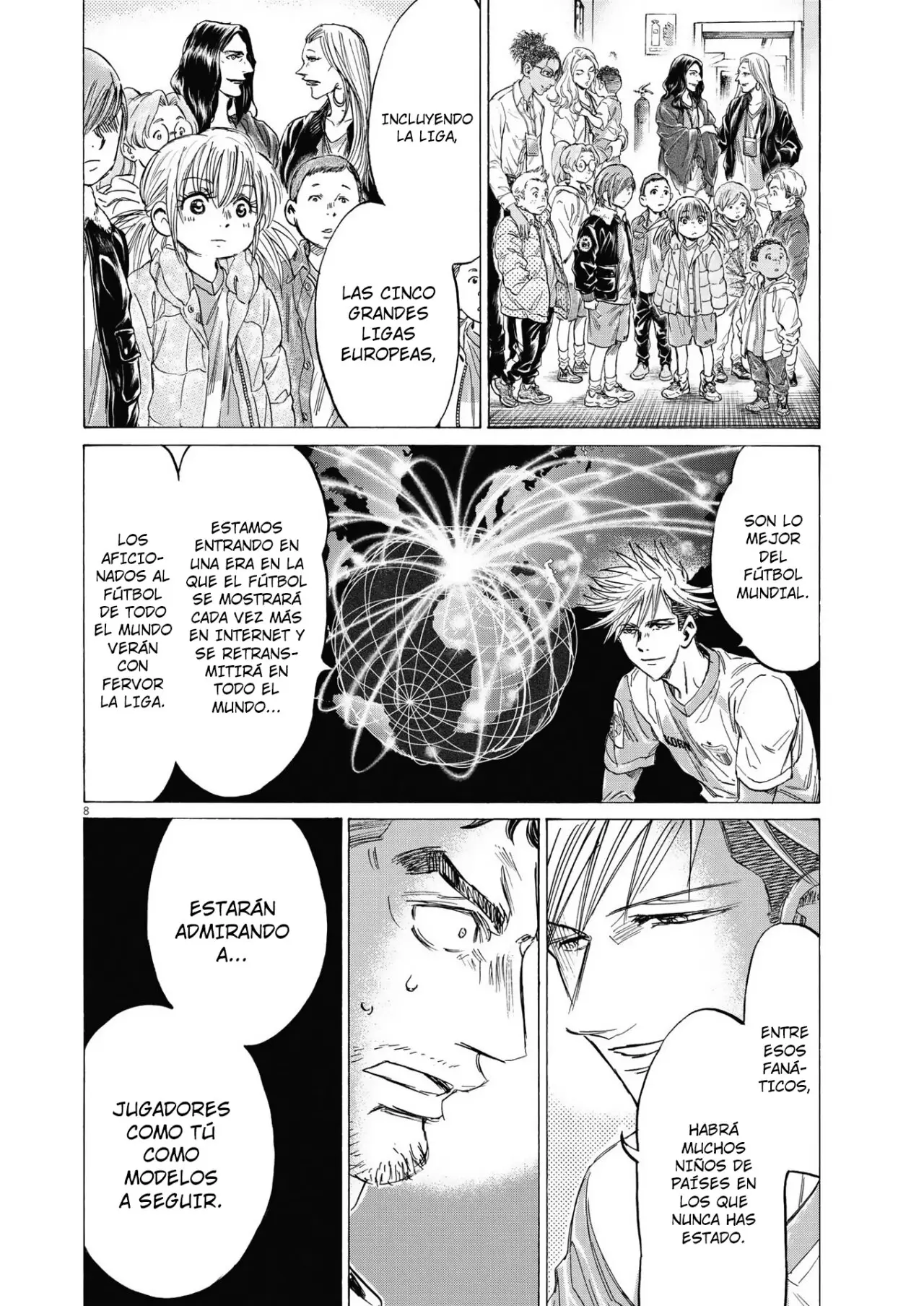 Ao ashi capítulo 326, página 9