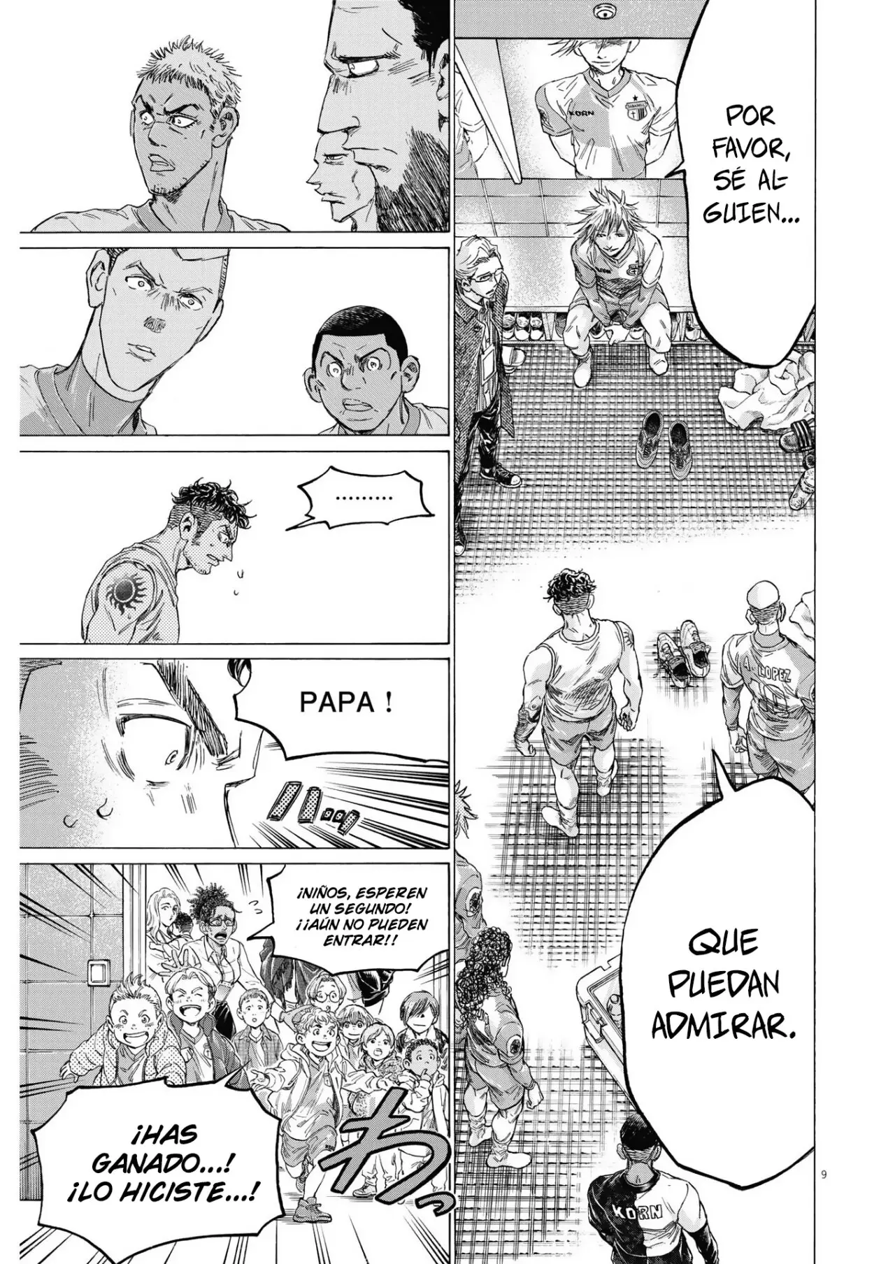 Ao ashi capítulo 326, página 10