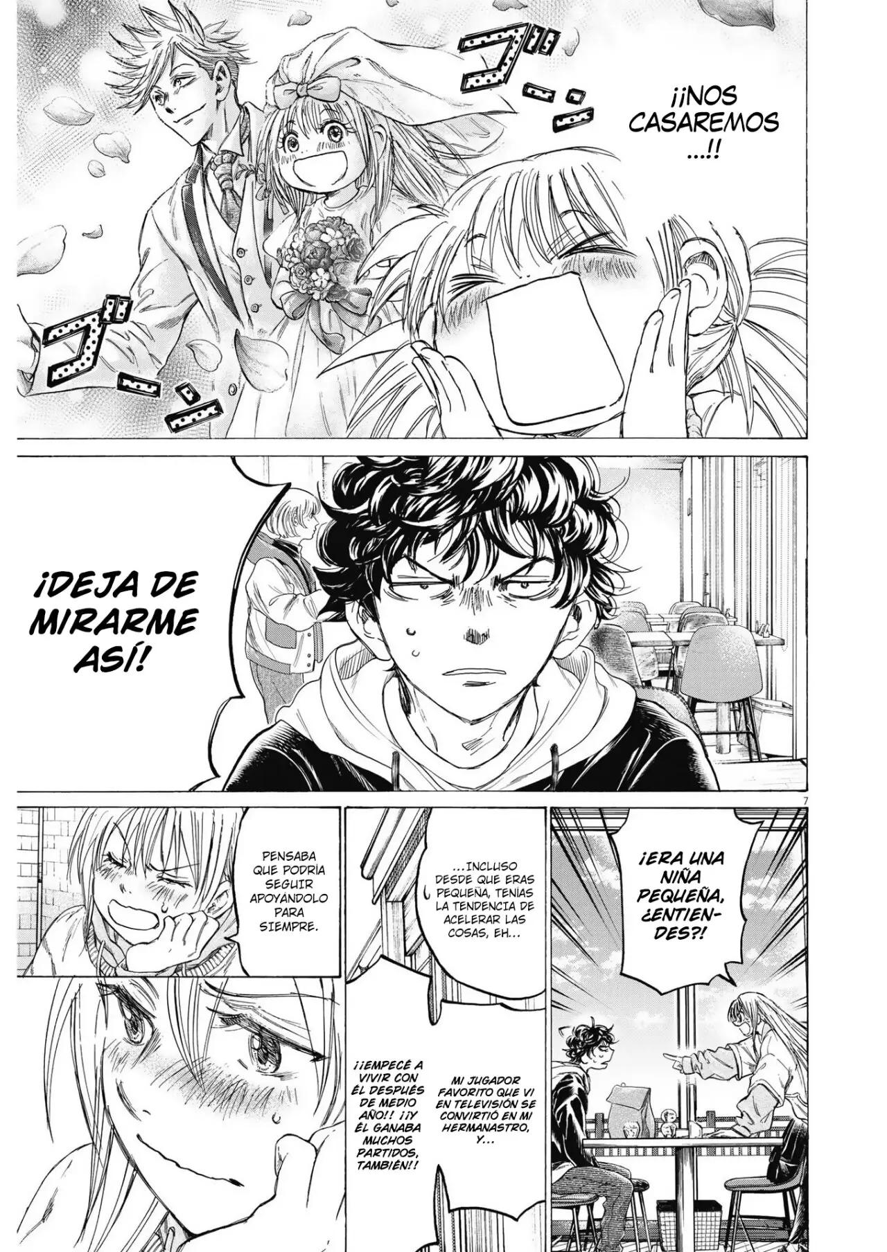 Ao ashi capítulo 327, página 8