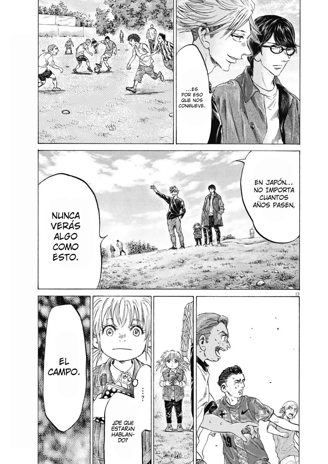 Ao ashi capítulo 327, página 14