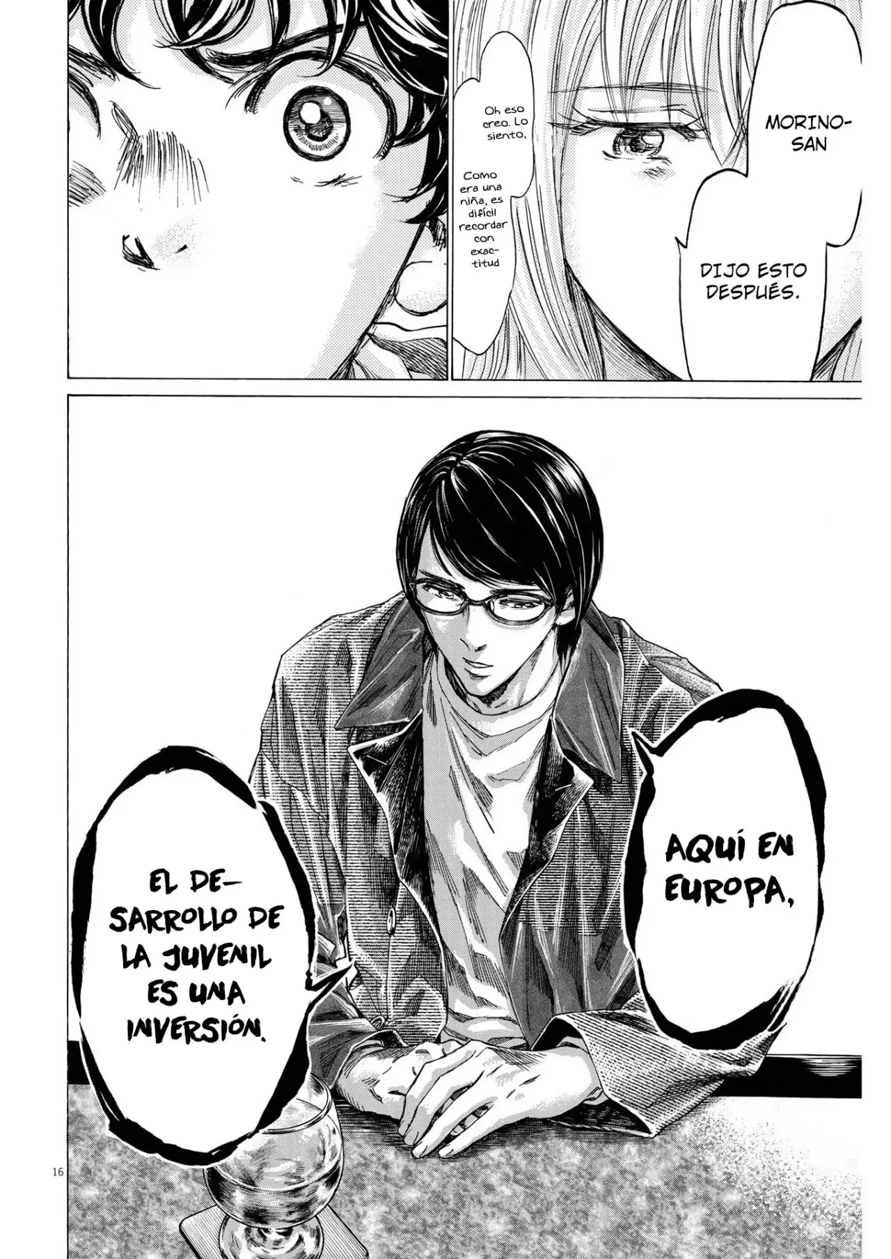 Ao ashi capítulo 328, página 17
