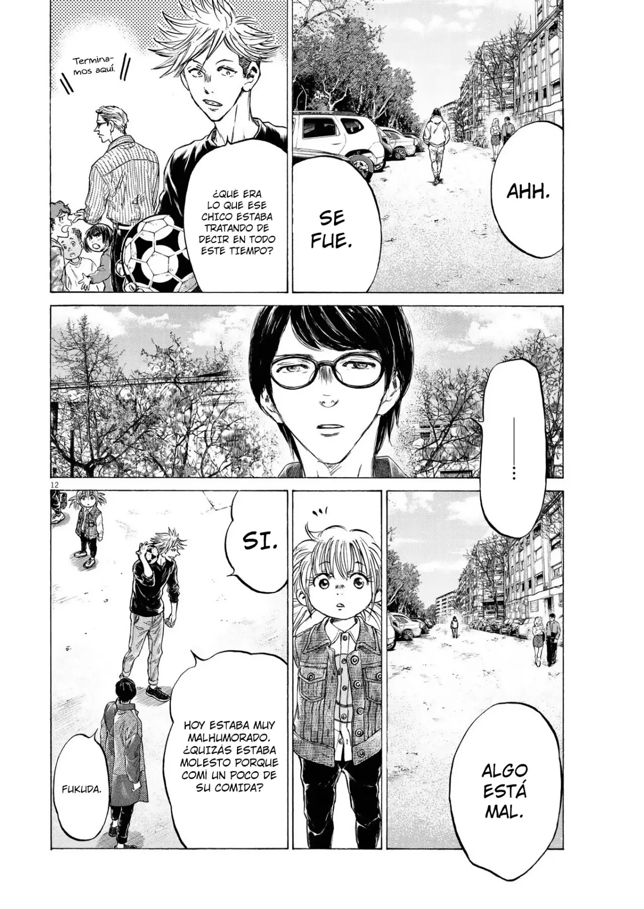 Ao ashi capítulo 329, página 13