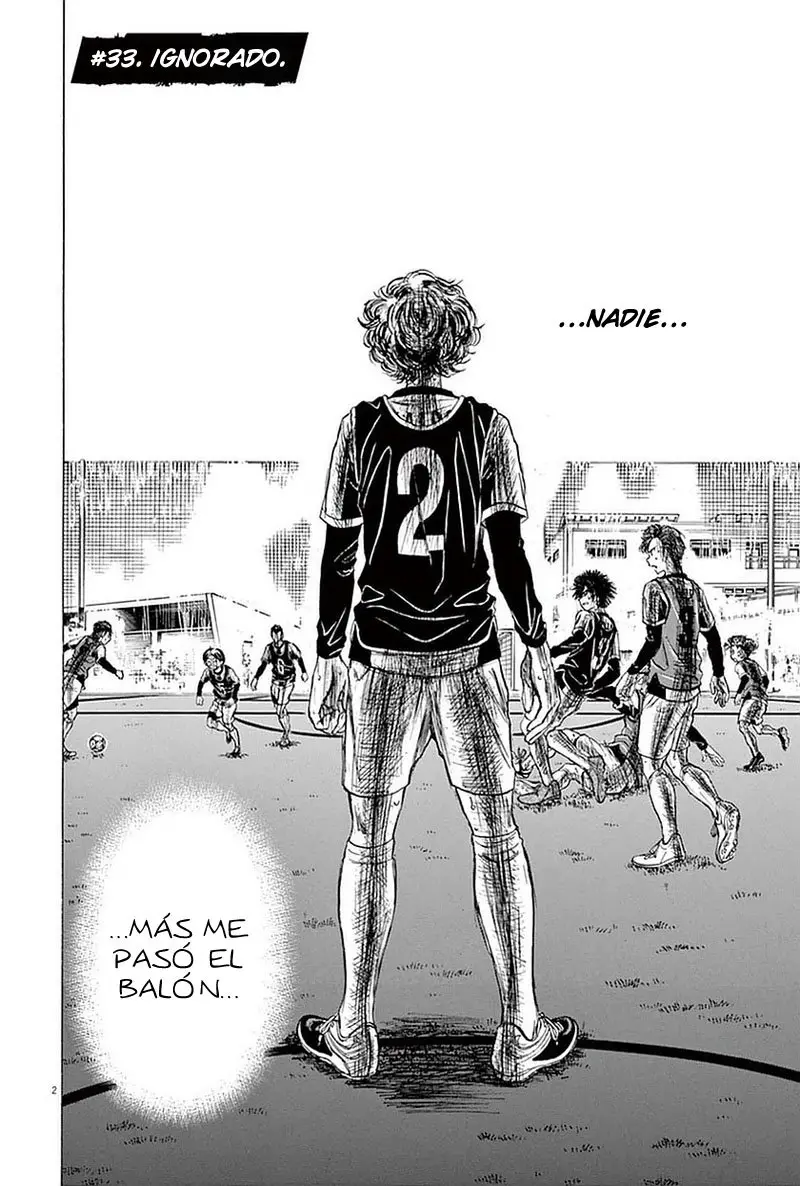 Ao ashi capítulo 33, página 3