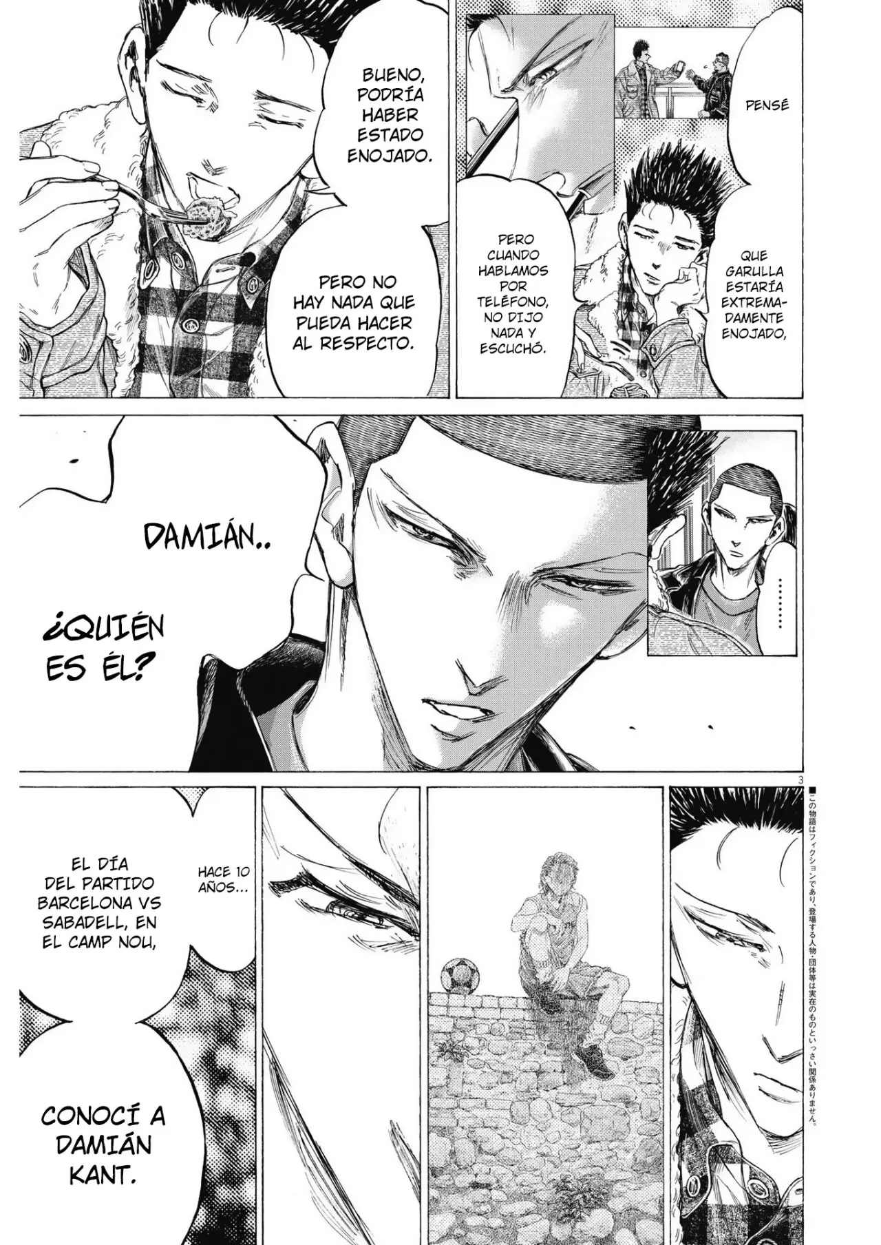 Ao ashi capítulo 330, página 4