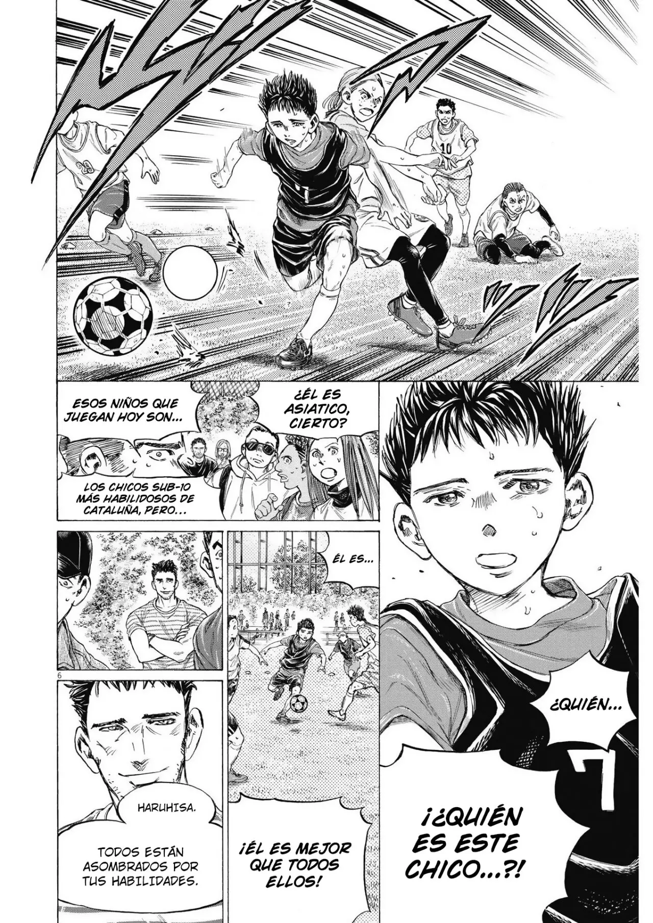 Ao ashi capítulo 330, página 7