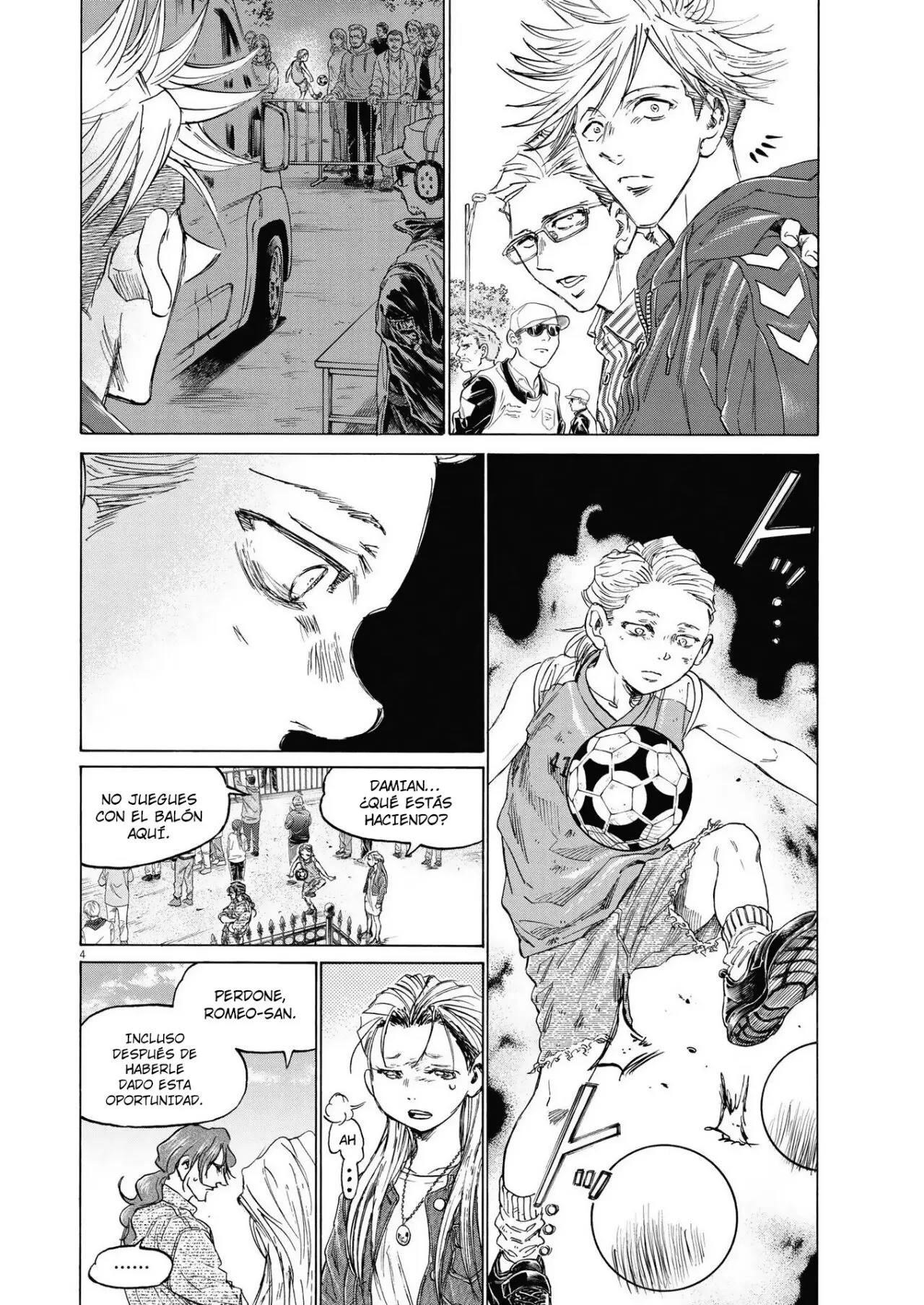 Ao ashi capítulo 331, página 5