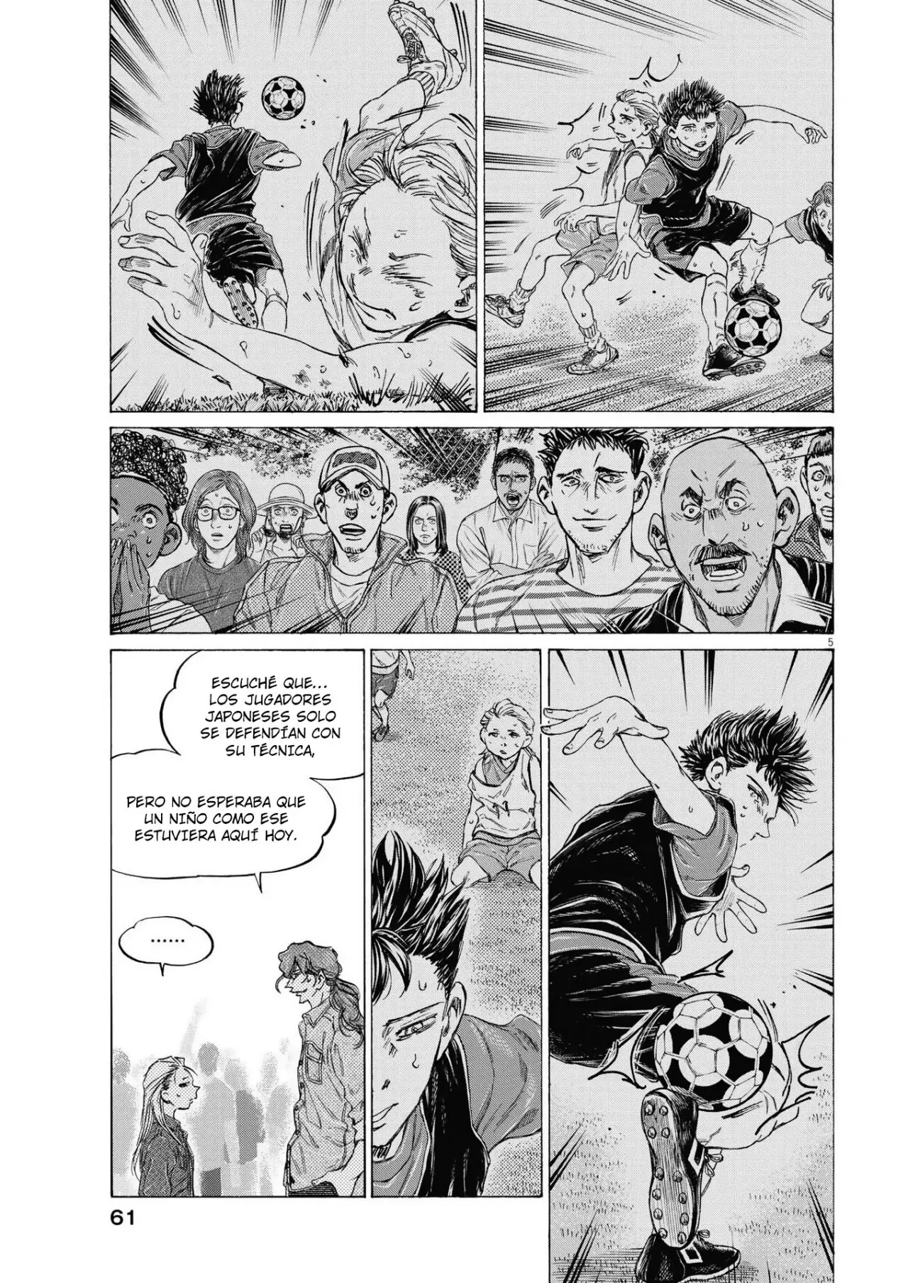 Ao ashi capítulo 331, página 6