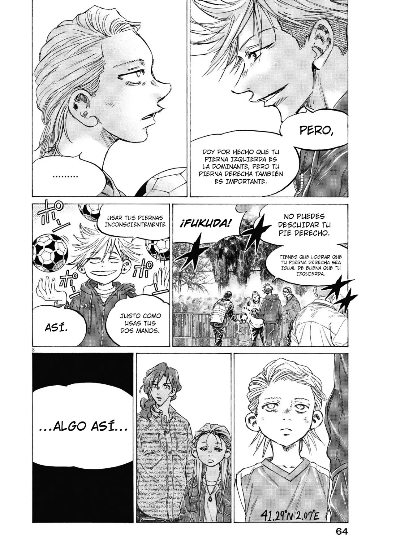 Ao ashi capítulo 331, página 9
