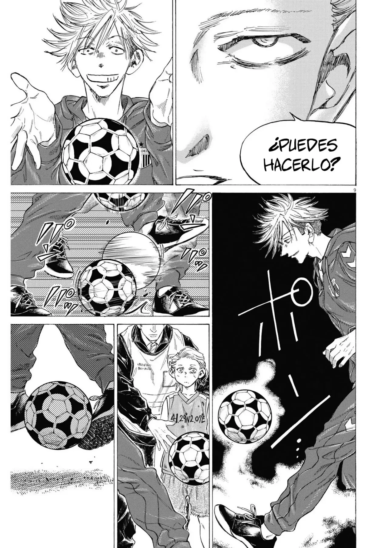 Ao ashi capítulo 331, página 10