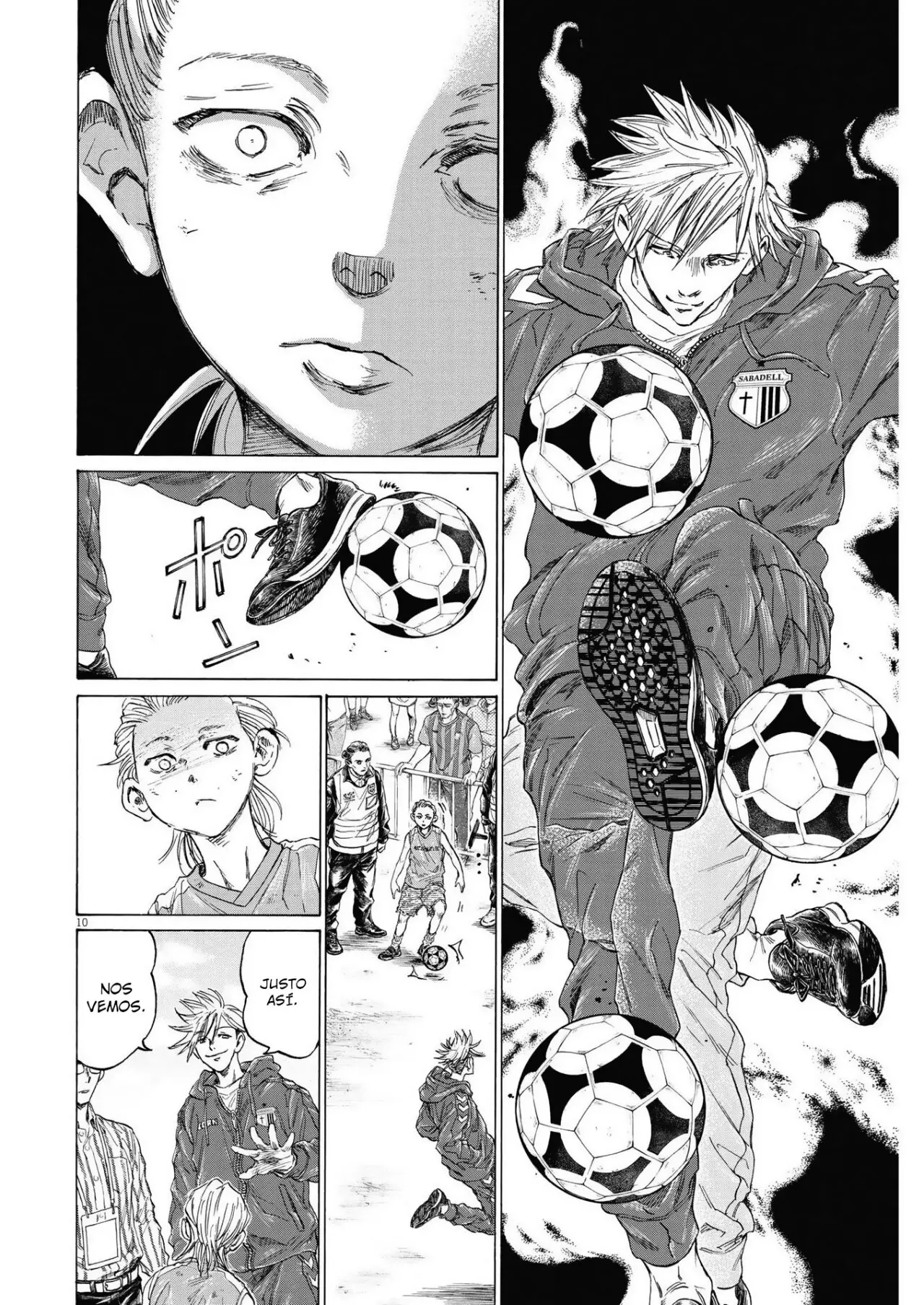 Ao ashi capítulo 331, página 11