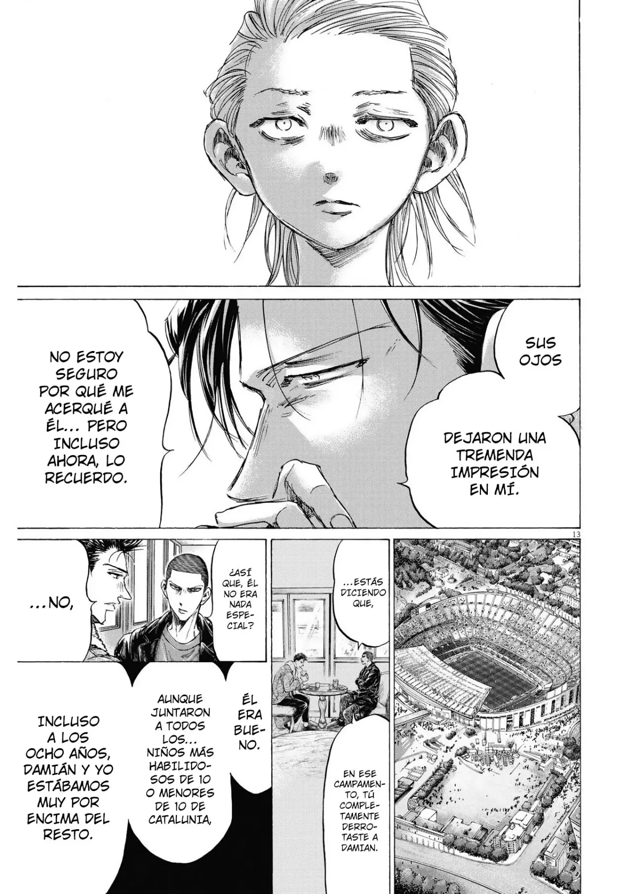 Ao ashi capítulo 331, página 14