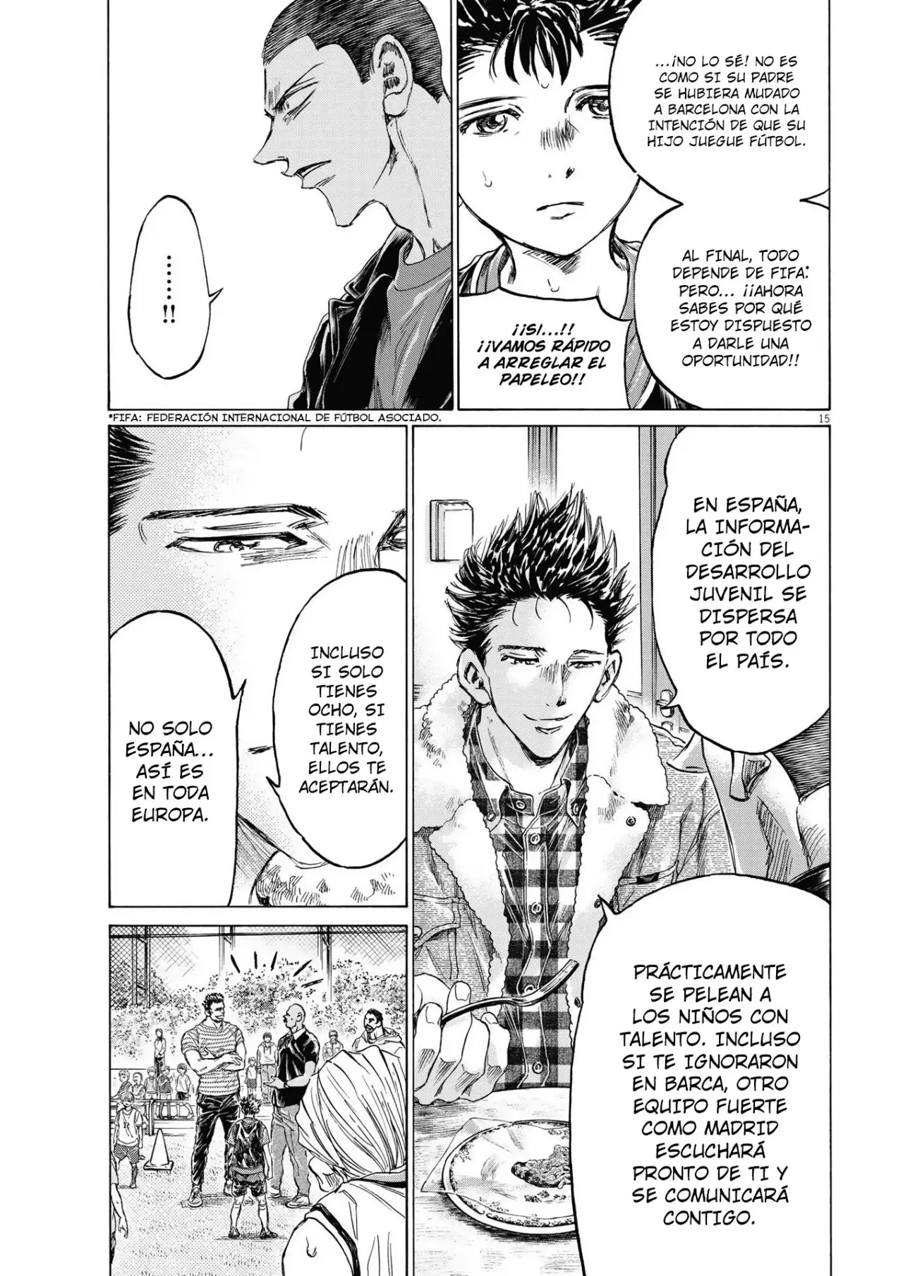 Ao ashi capítulo 331, página 16
