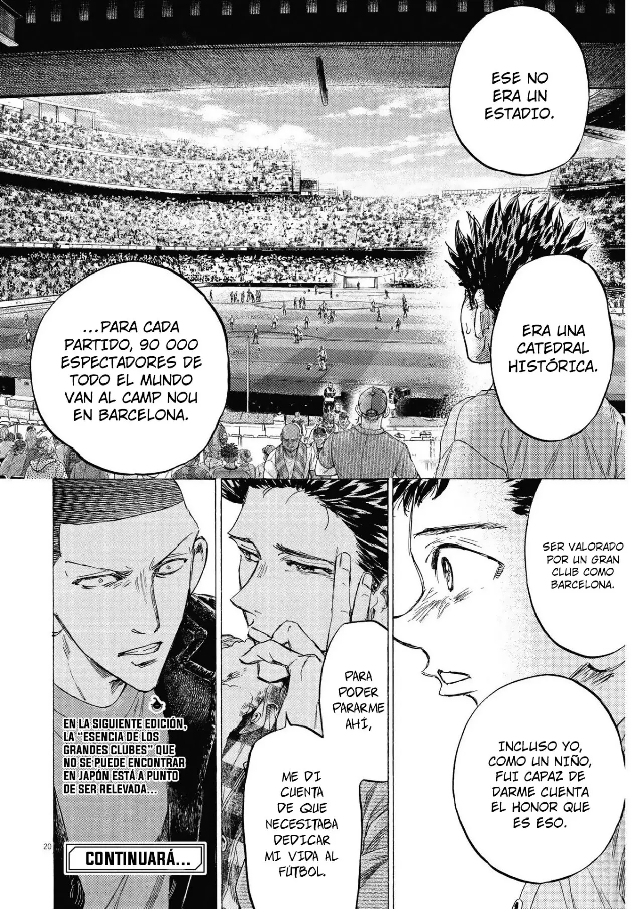 Ao ashi capítulo 331, página 20