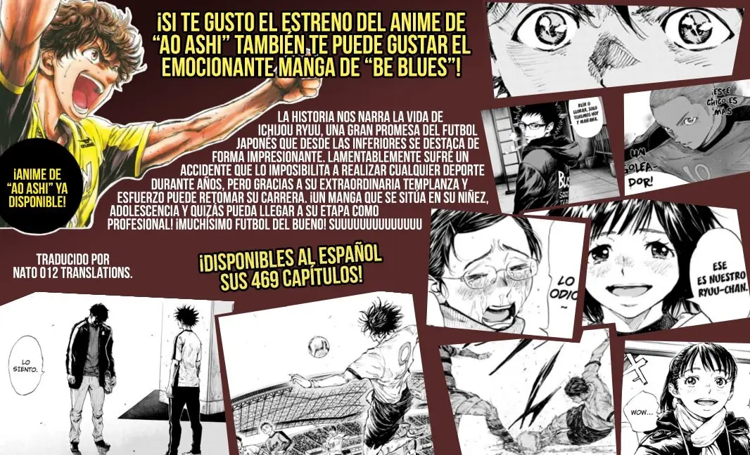 Ao ashi capítulo 331, página 21