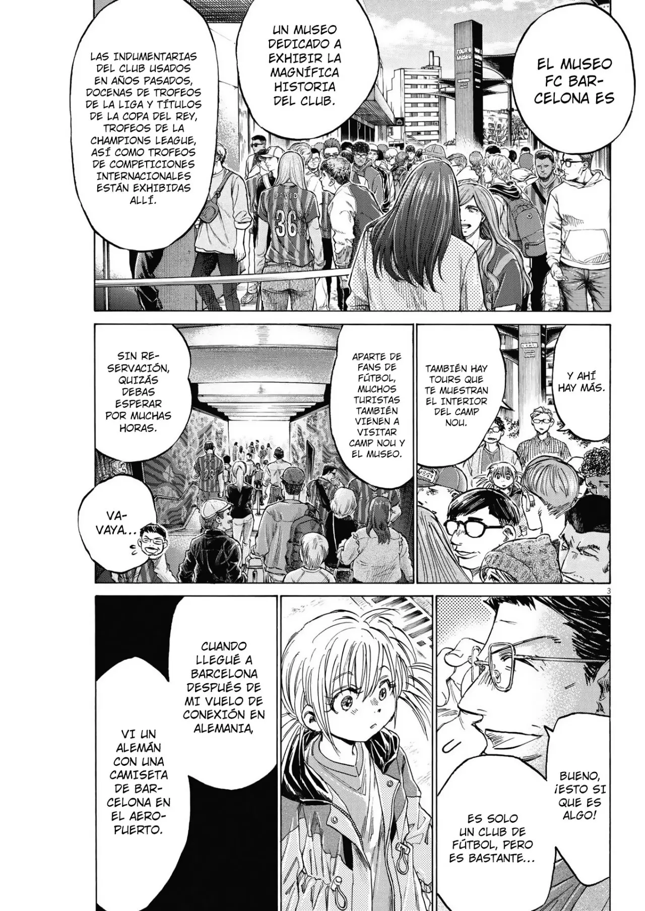 Ao ashi capítulo 332, página 4