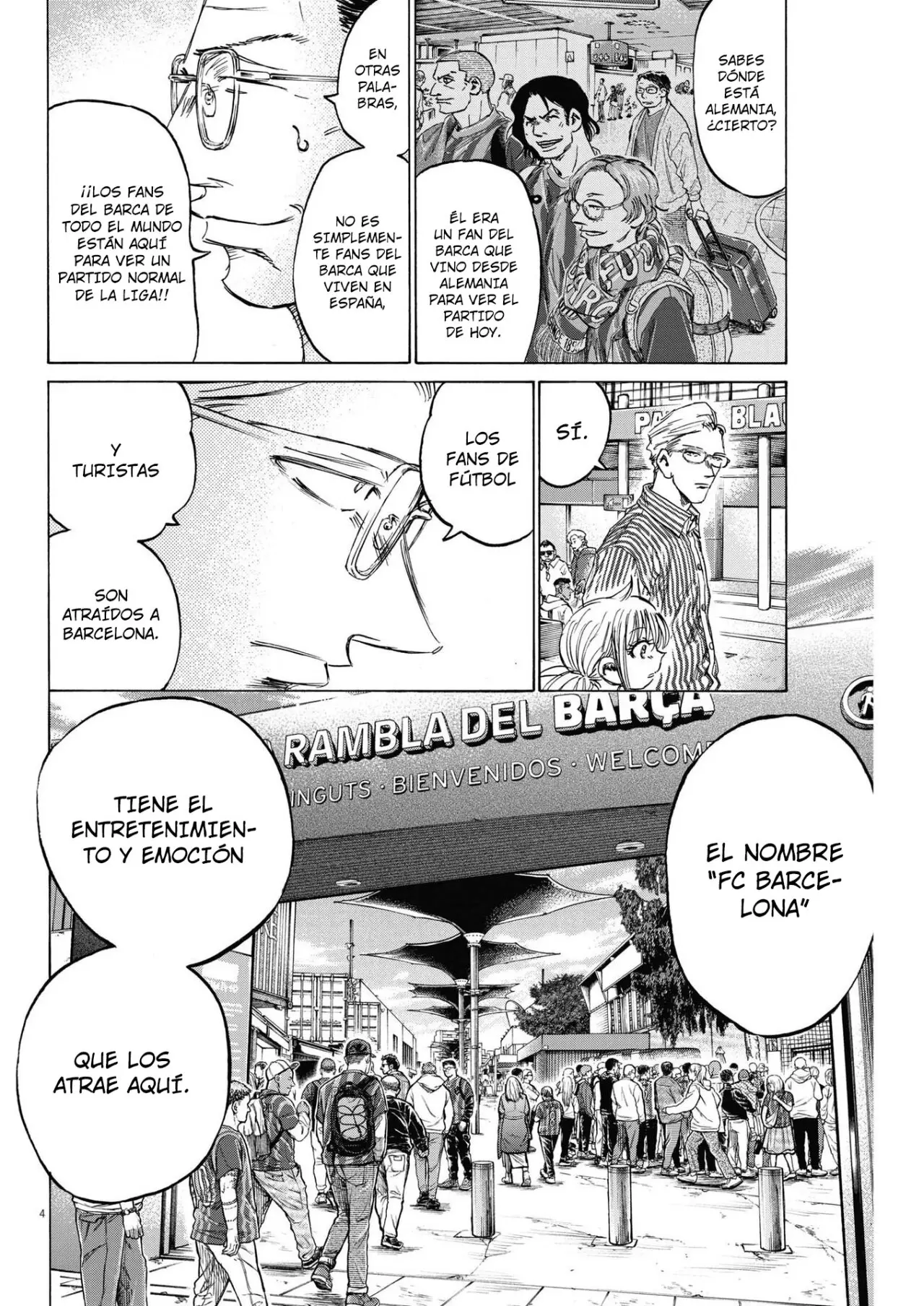 Ao ashi capítulo 332, página 5