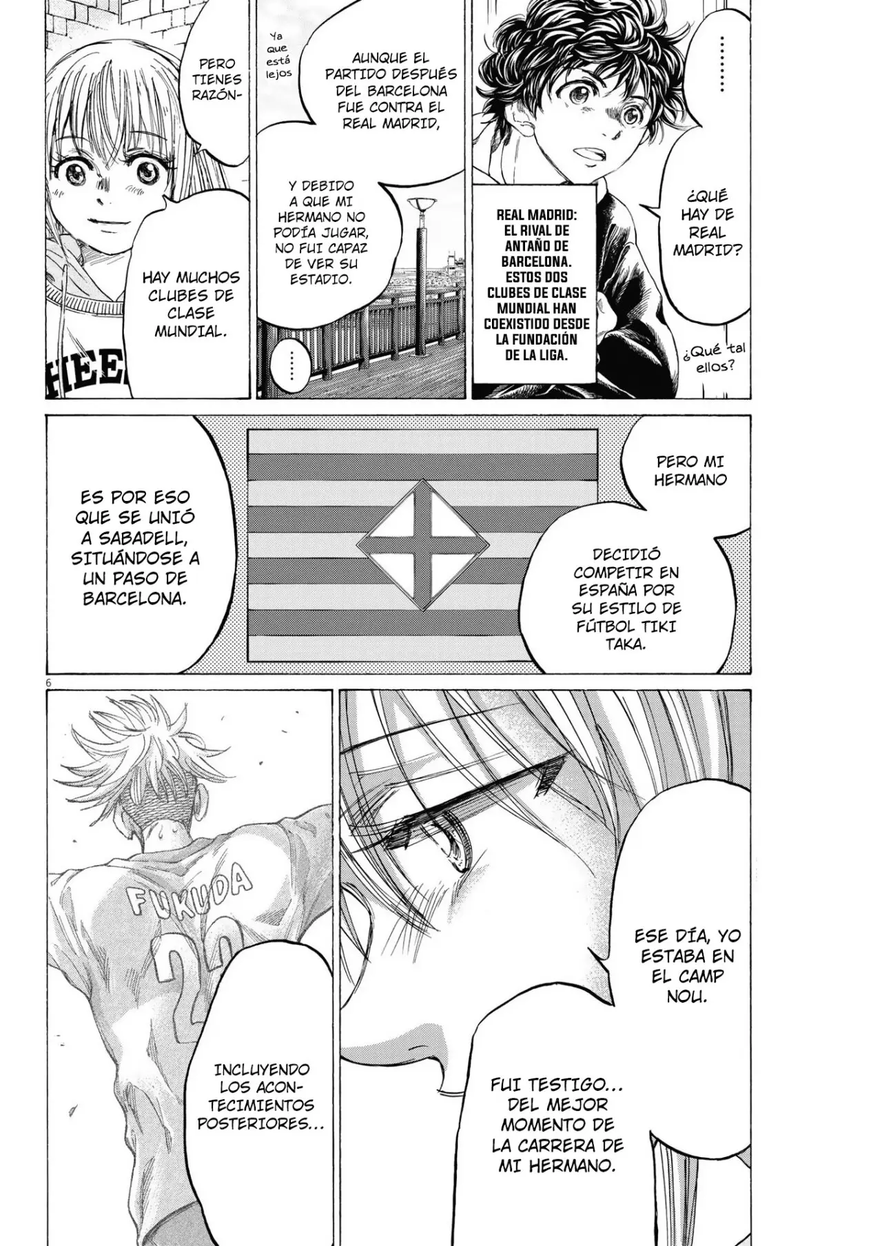 Ao ashi capítulo 332, página 7
