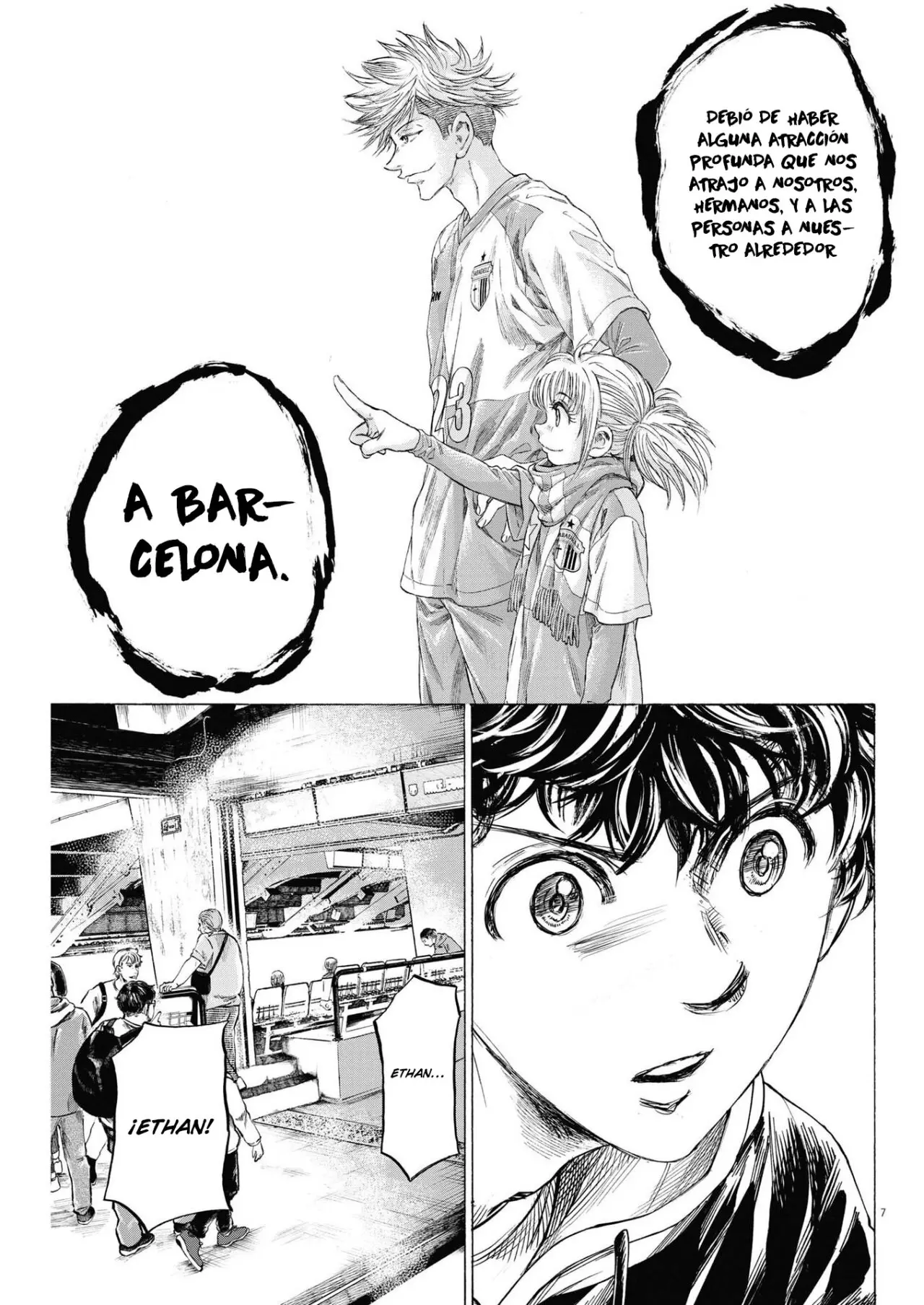 Ao ashi capítulo 332, página 8