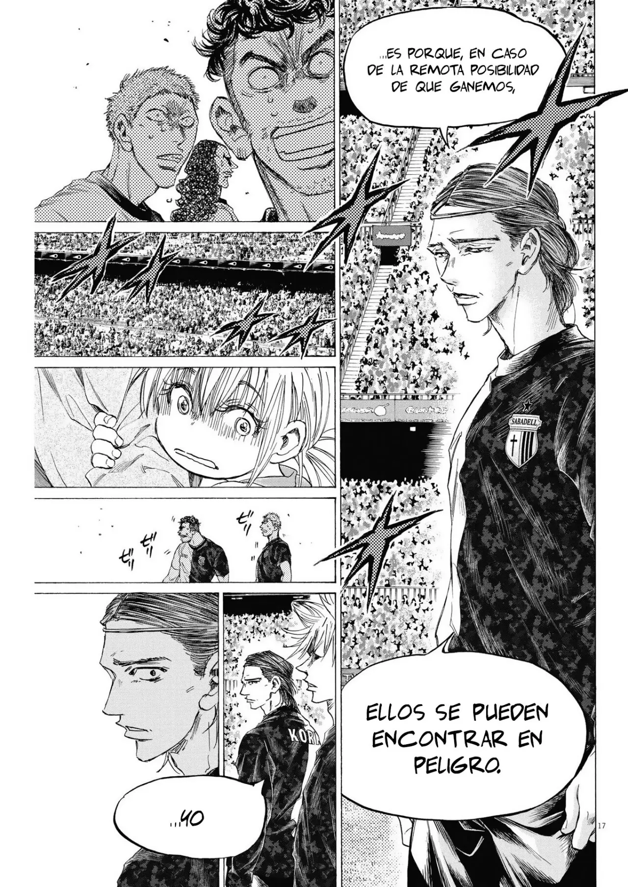 Ao ashi capítulo 332, página 17
