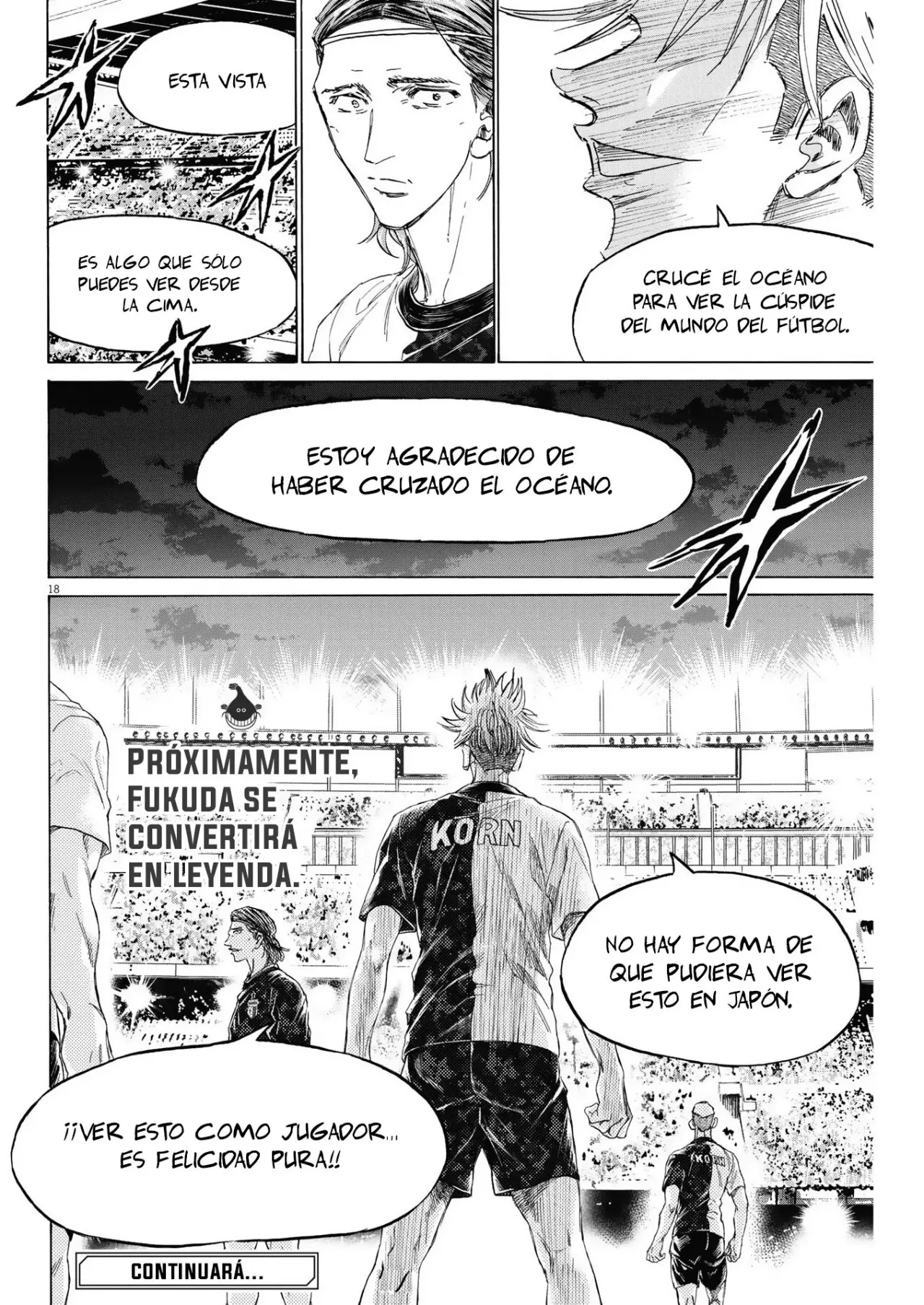 Ao ashi capítulo 332, página 18
