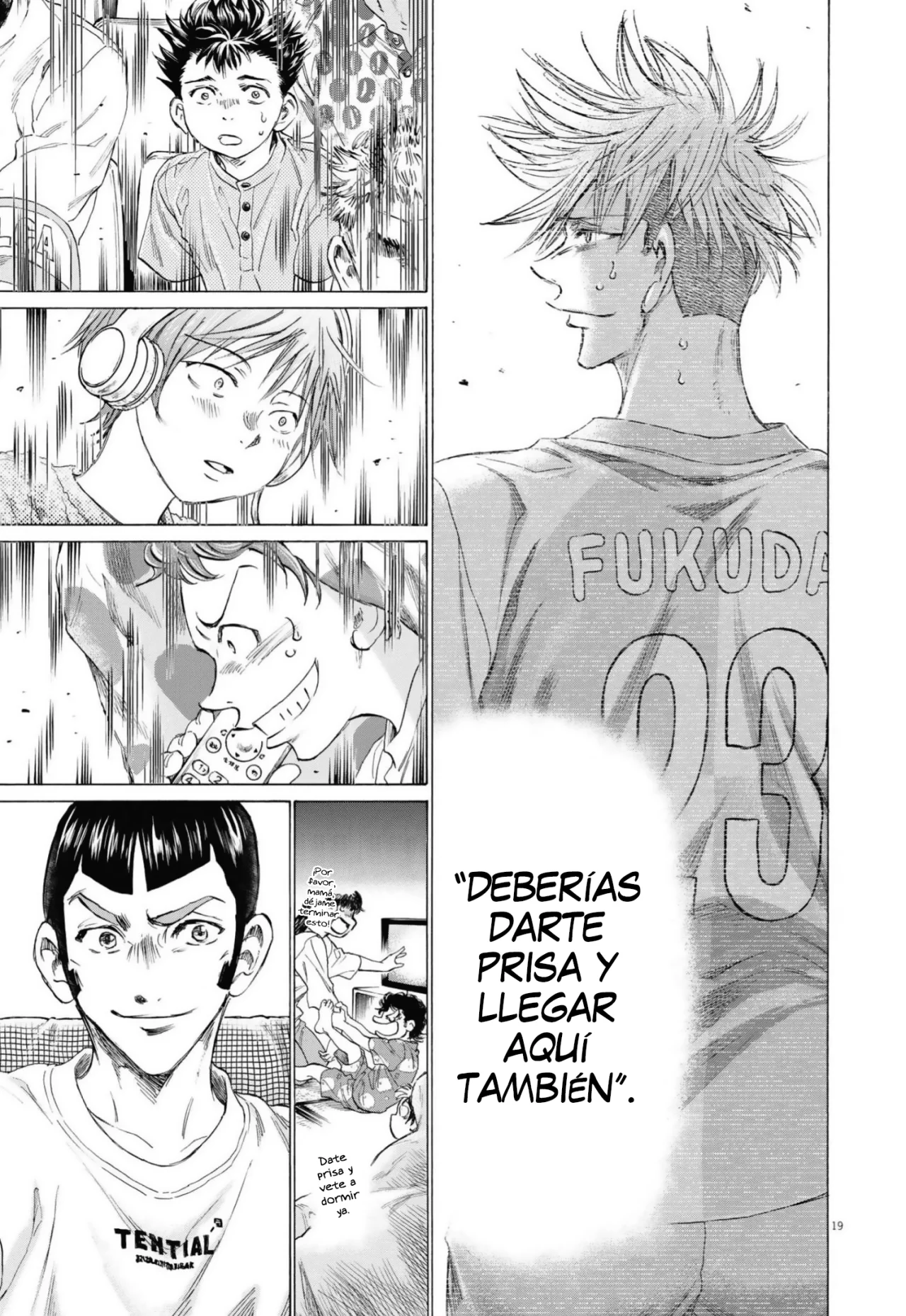 Ao ashi capítulo 333, página 19