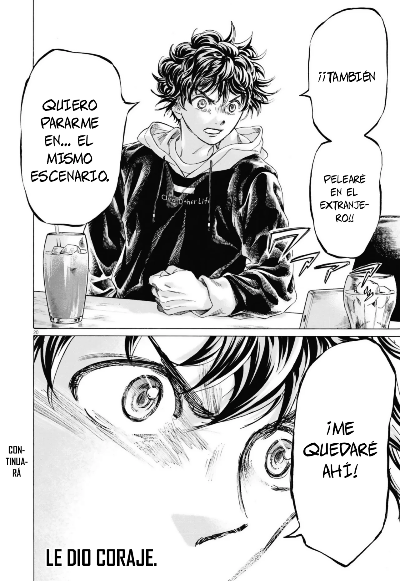 Ao ashi capítulo 333, página 20